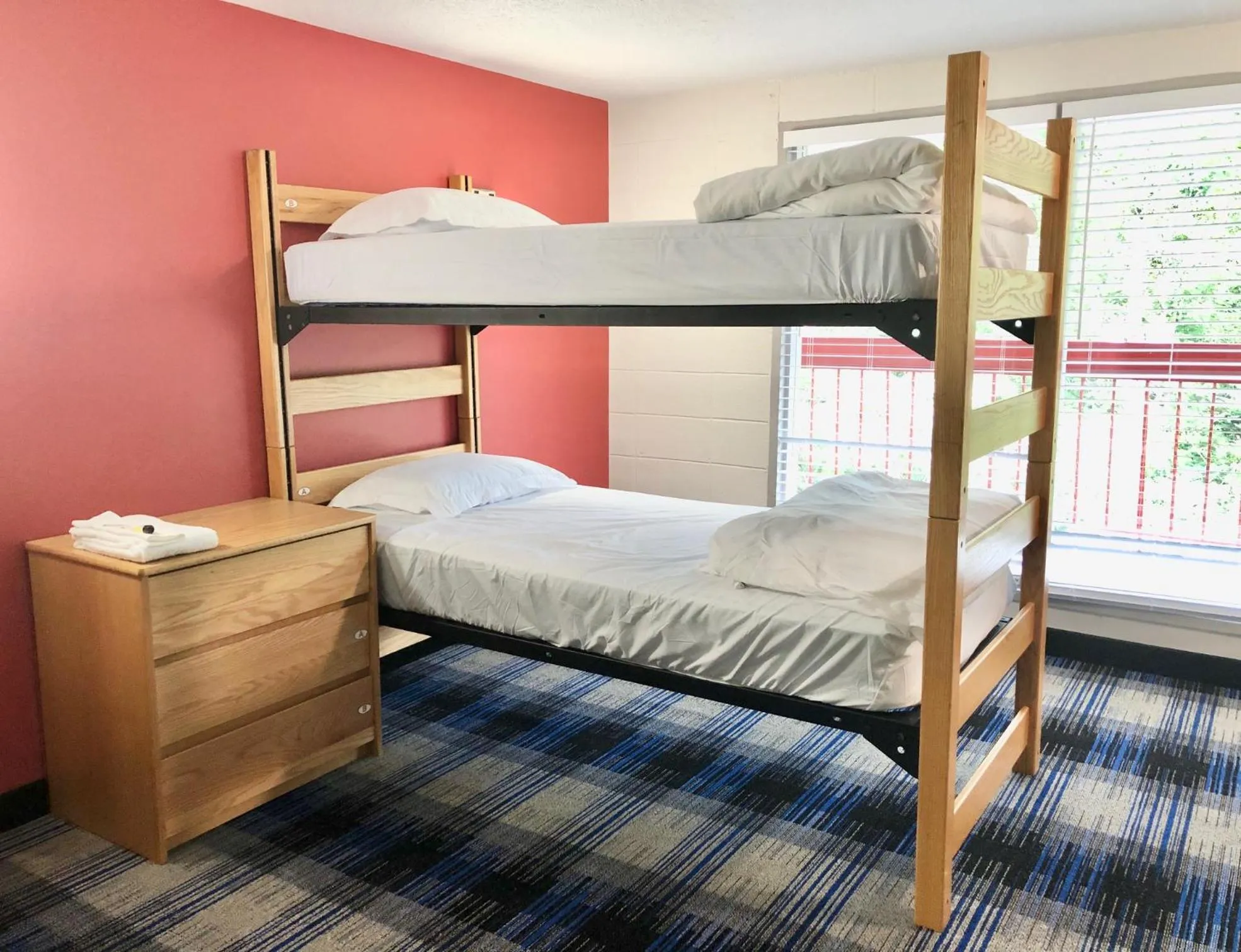 bunk bed in Gatlinburg View Lodge