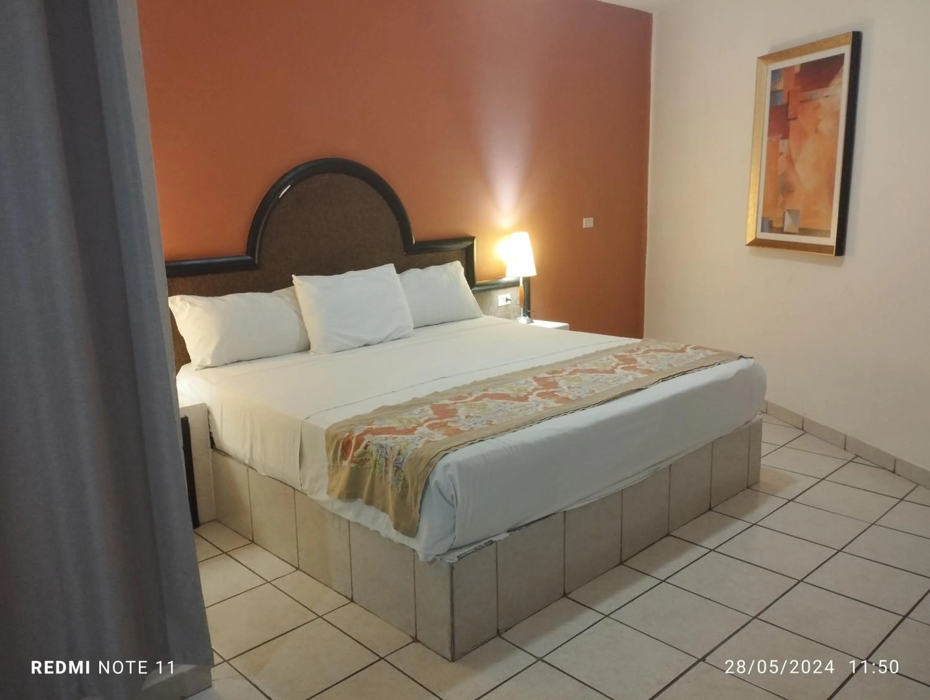 Bed in Hotel Hacienda Nainari