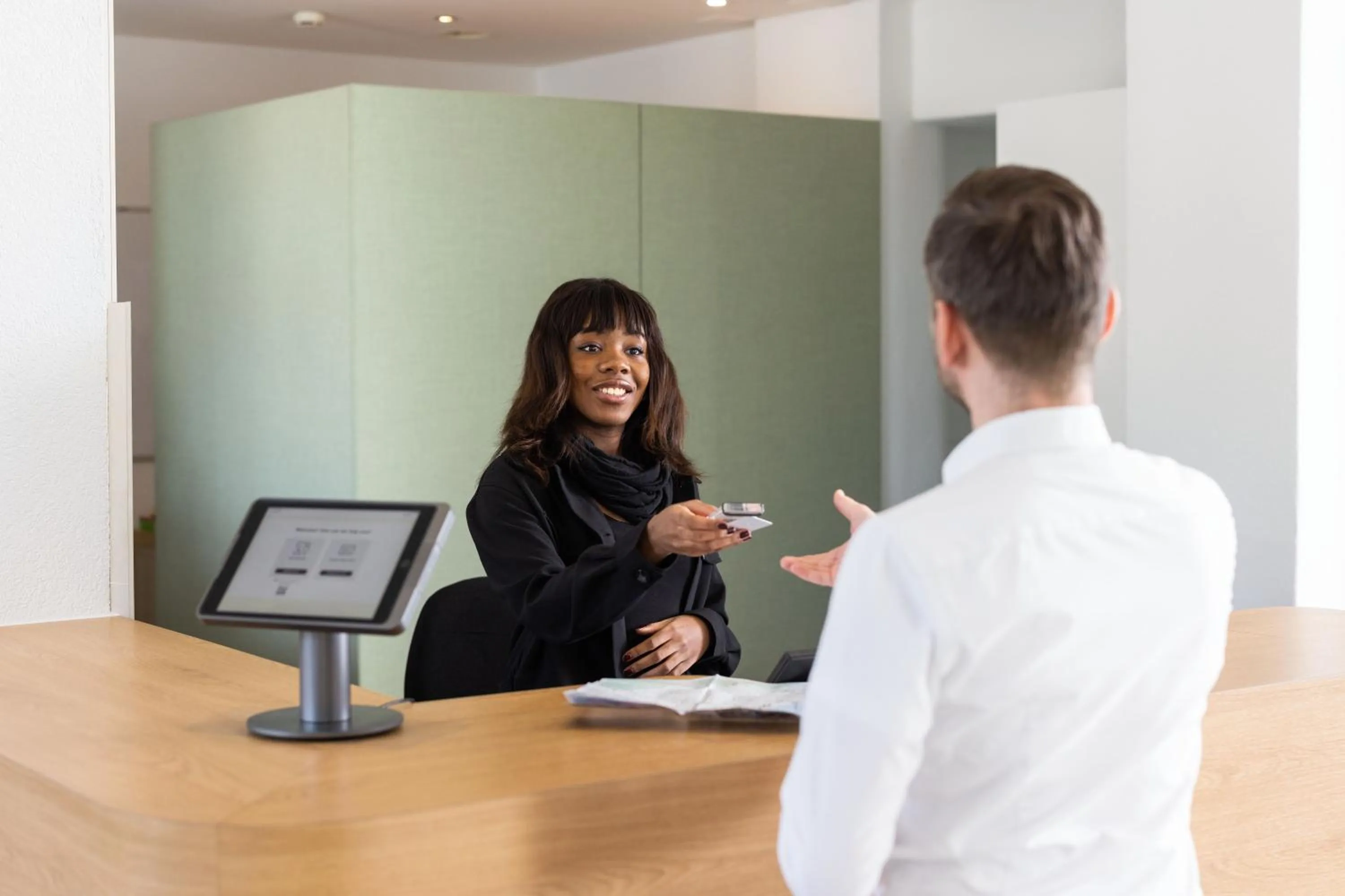 Lobby or reception in Fred Hotel Zürich Hauptbahnhof