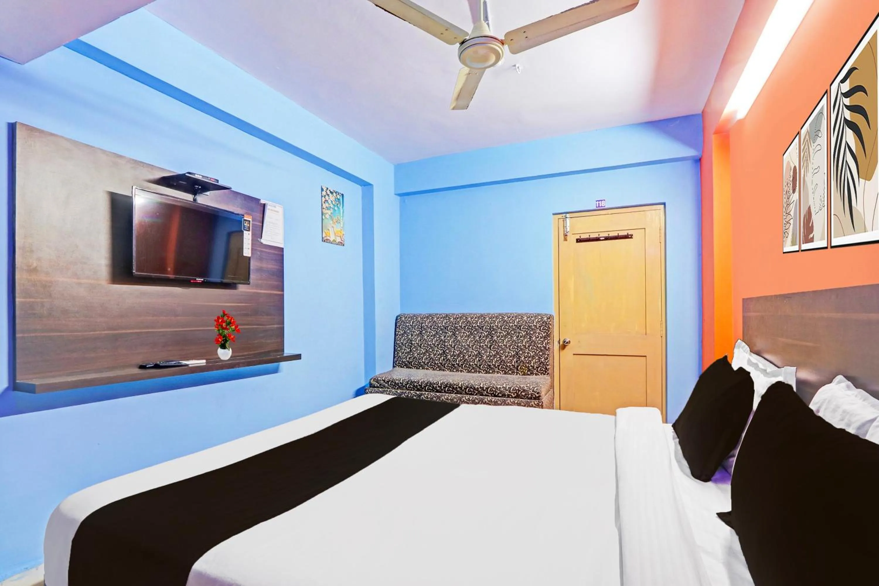 Bedroom, Bed in Super Hotel O Karimnagar