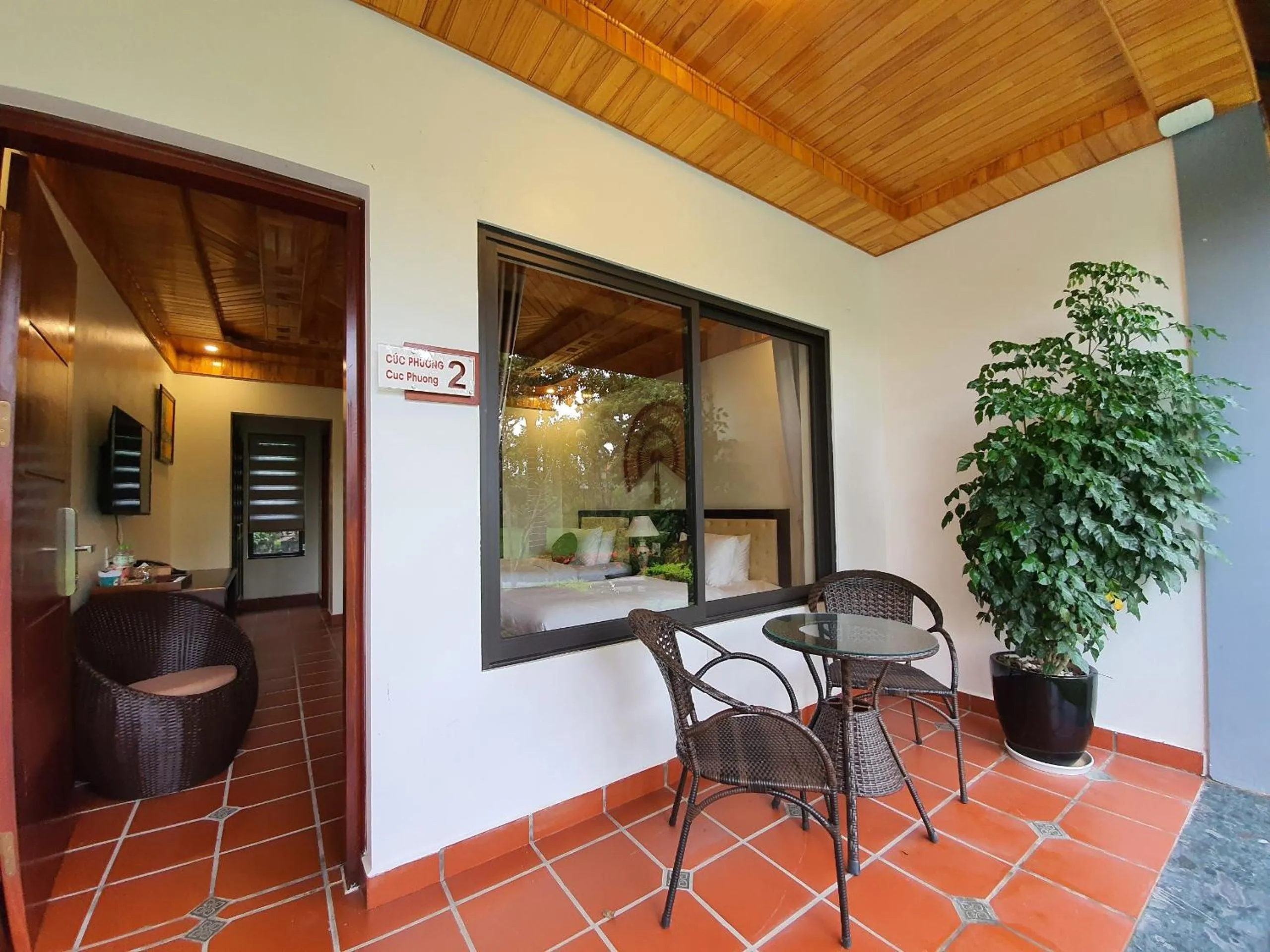 Garden in Memorina Ninh Binh Resort