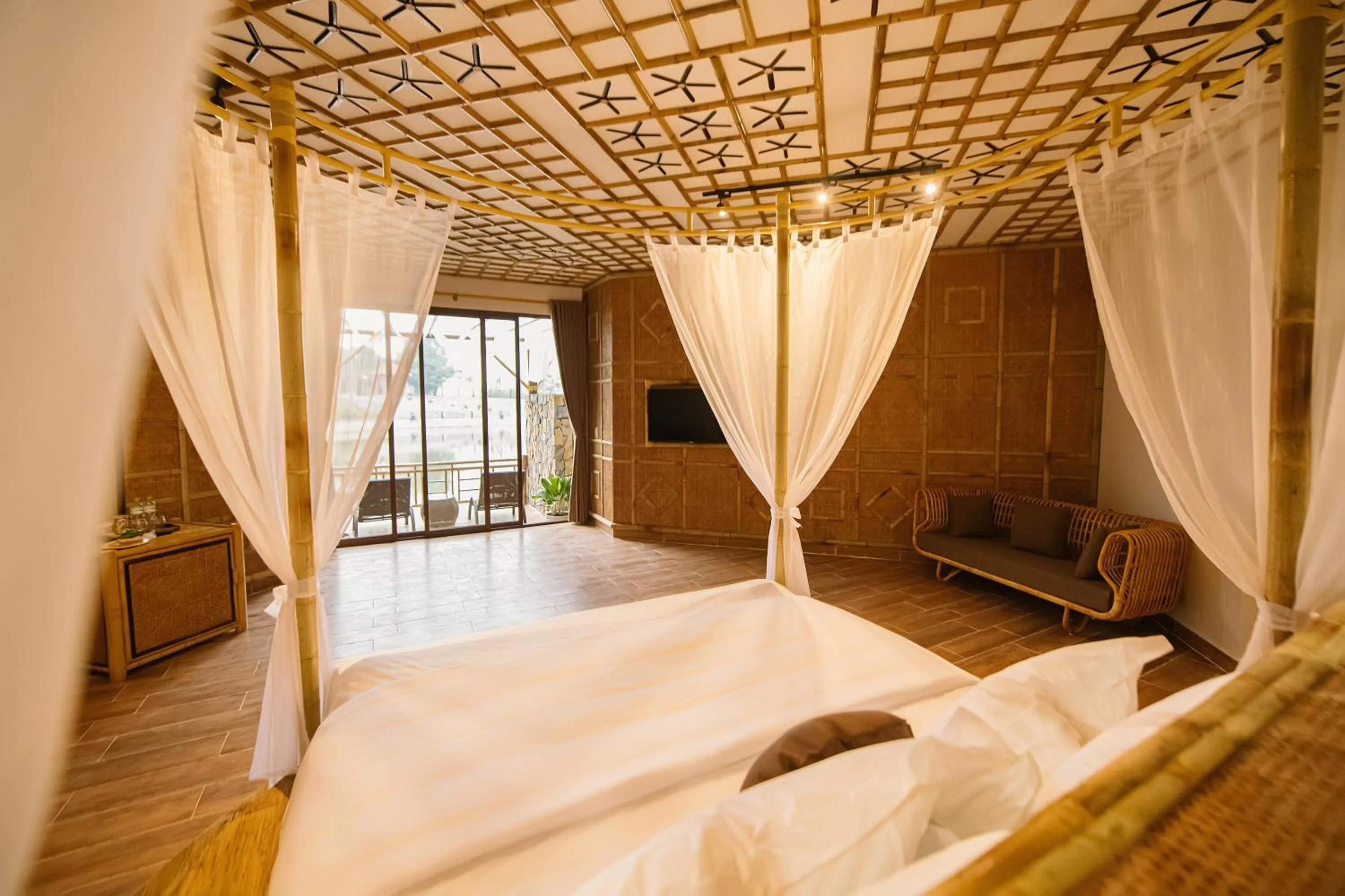 Bedroom in Memorina Ninh Binh Resort