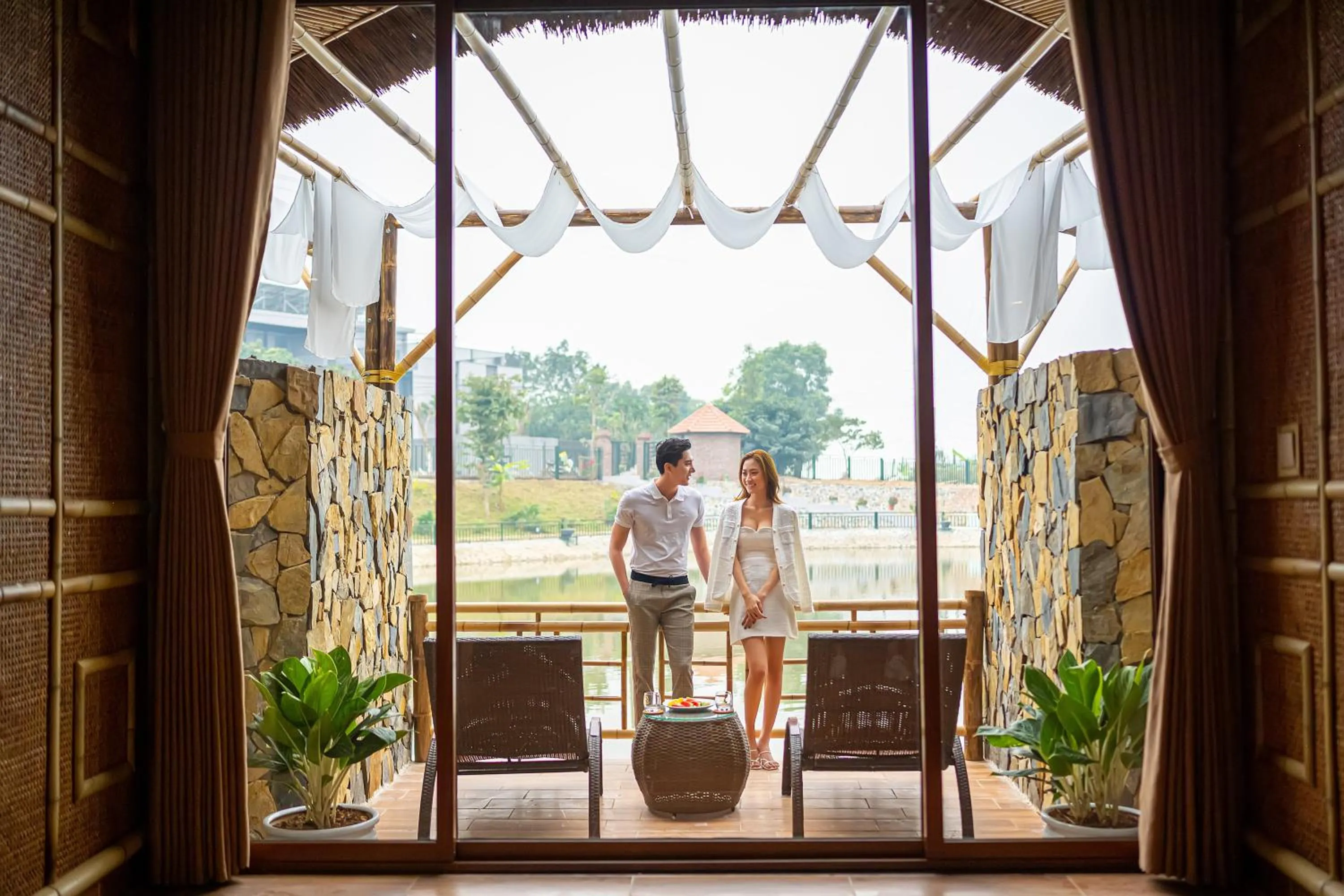 People in Memorina Ninh Binh Resort