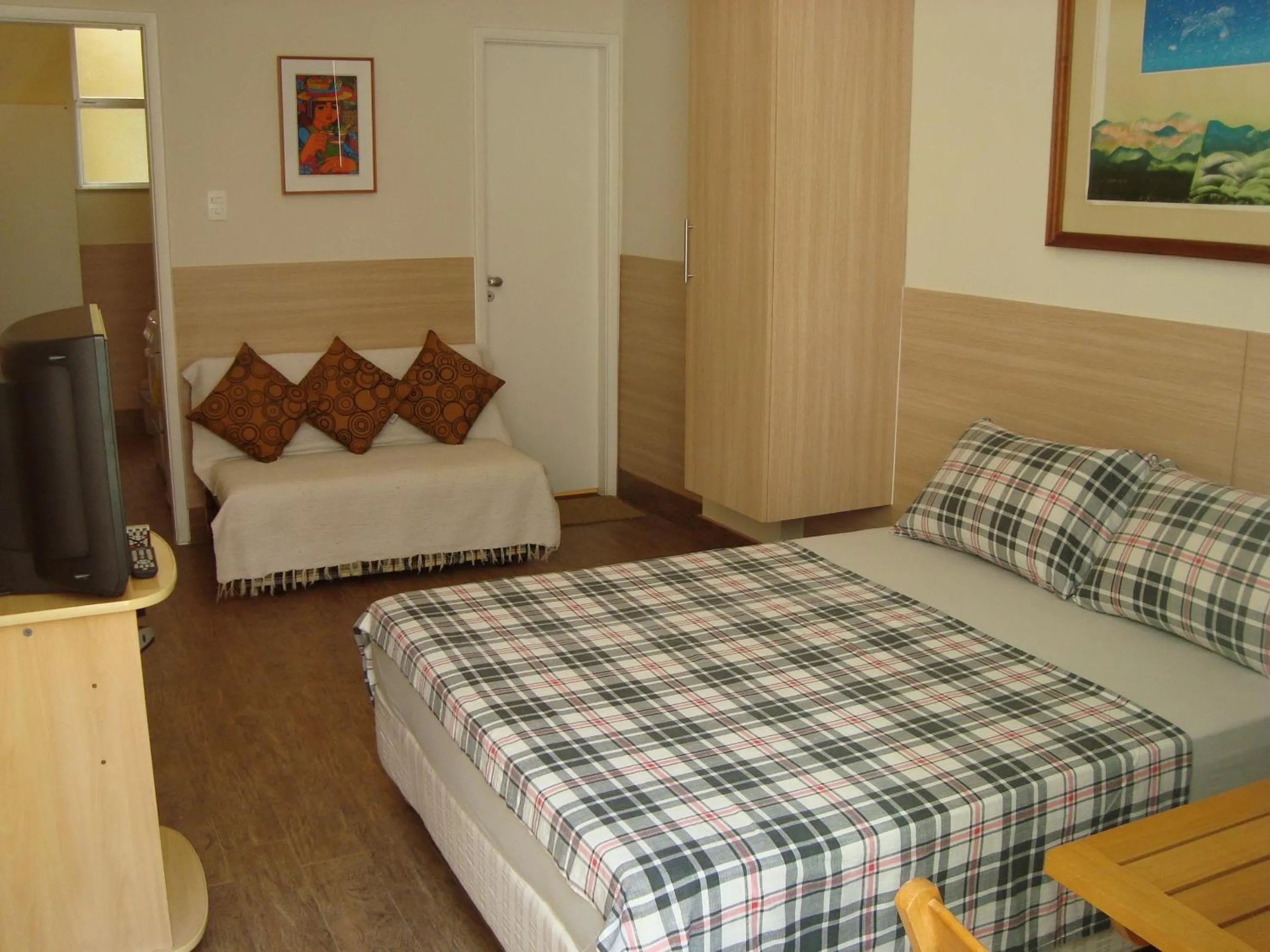Photo of the whole room, Bed in Alex Rio Flats Studio with Balcony