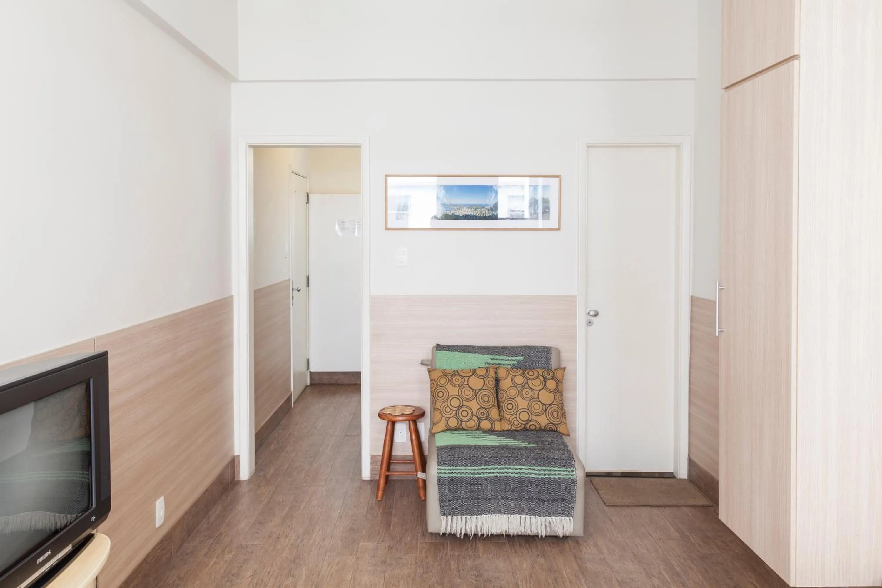 Seating area in Alex Rio Flats Studio with Balcony