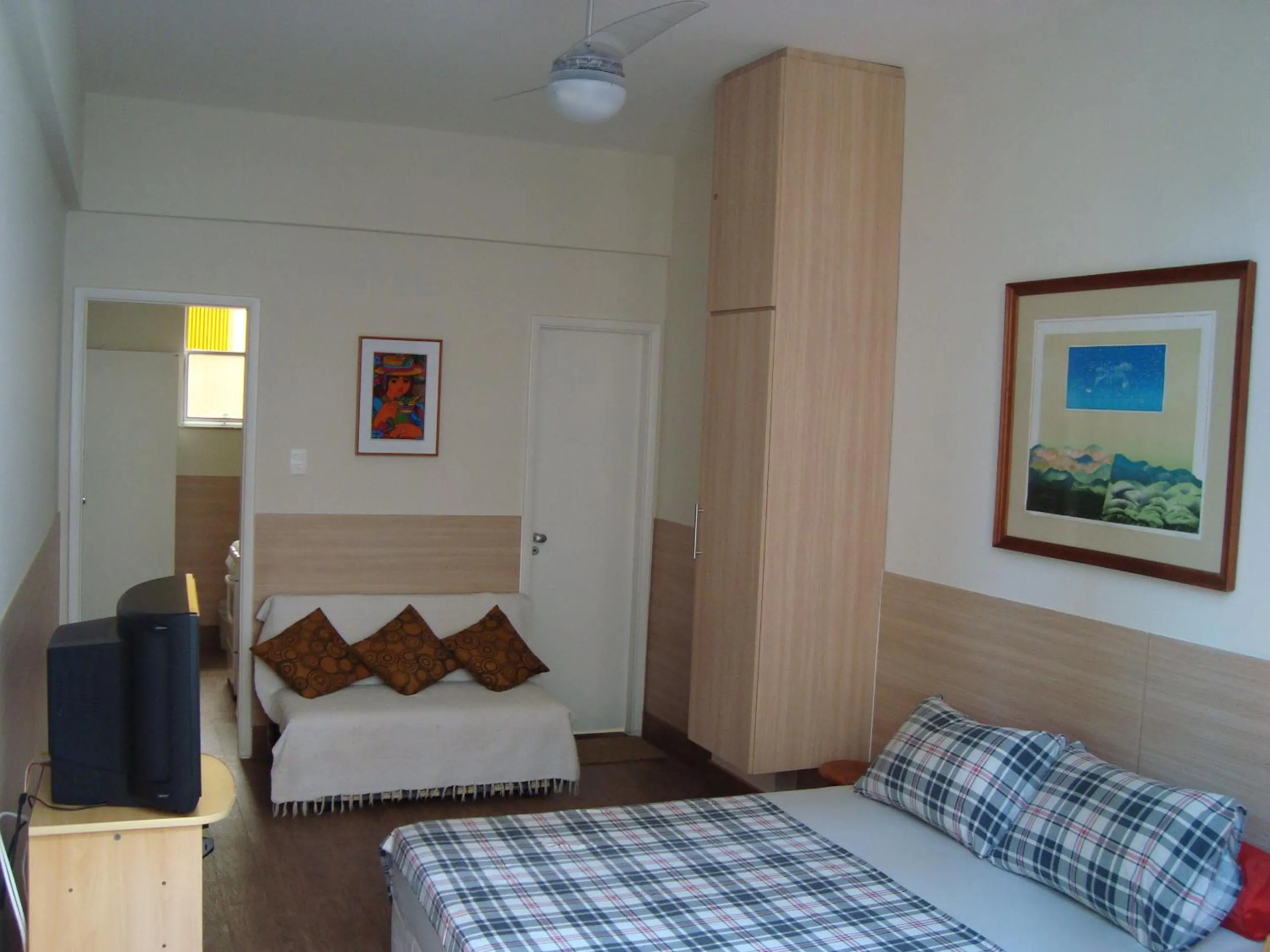Photo of the whole room, Bed in Alex Rio Flats Studio with Balcony
