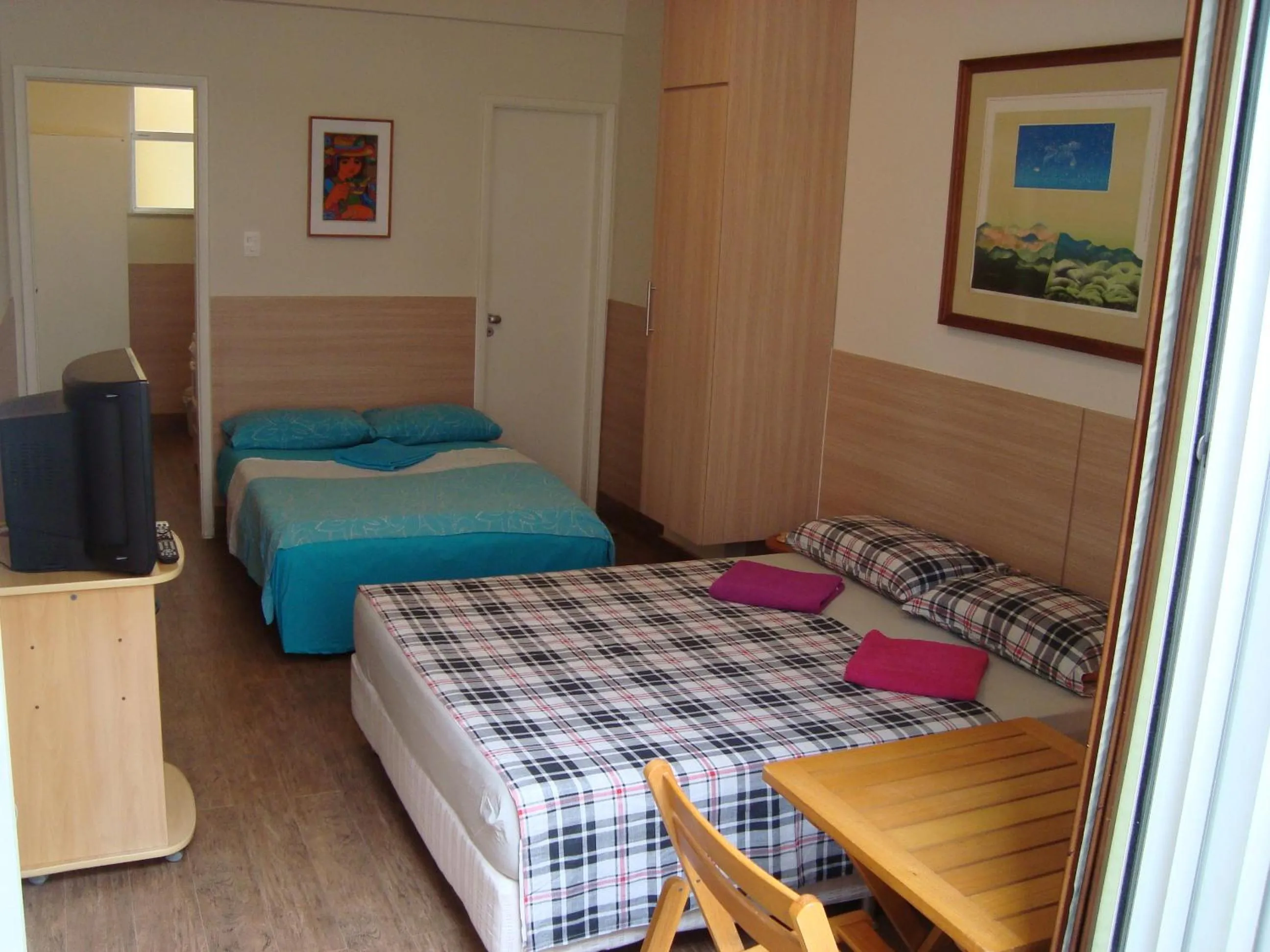 Photo of the whole room, Bed in Alex Rio Flats Studio with Balcony