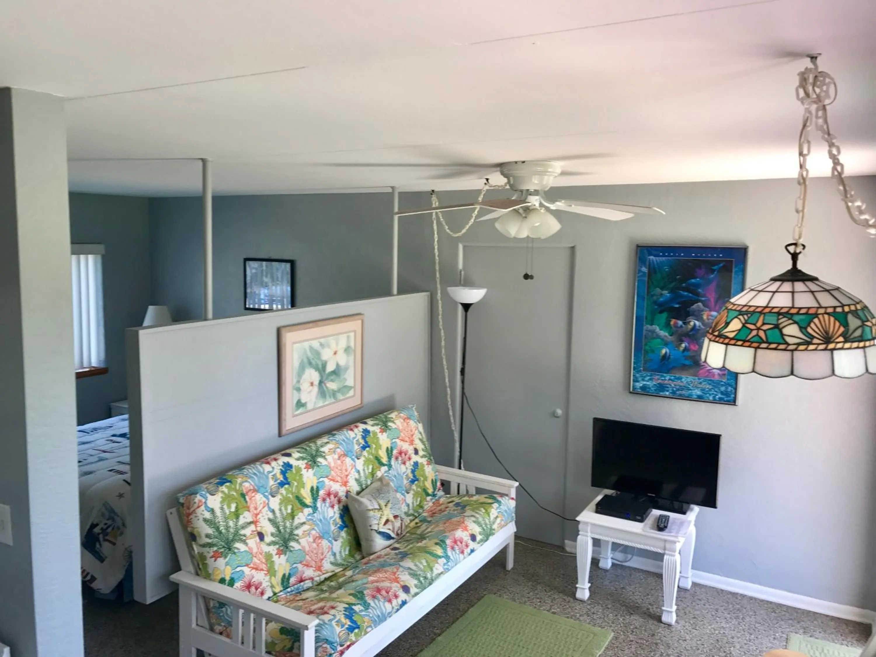 Living room in South Beach Inn - Cocoa Beach