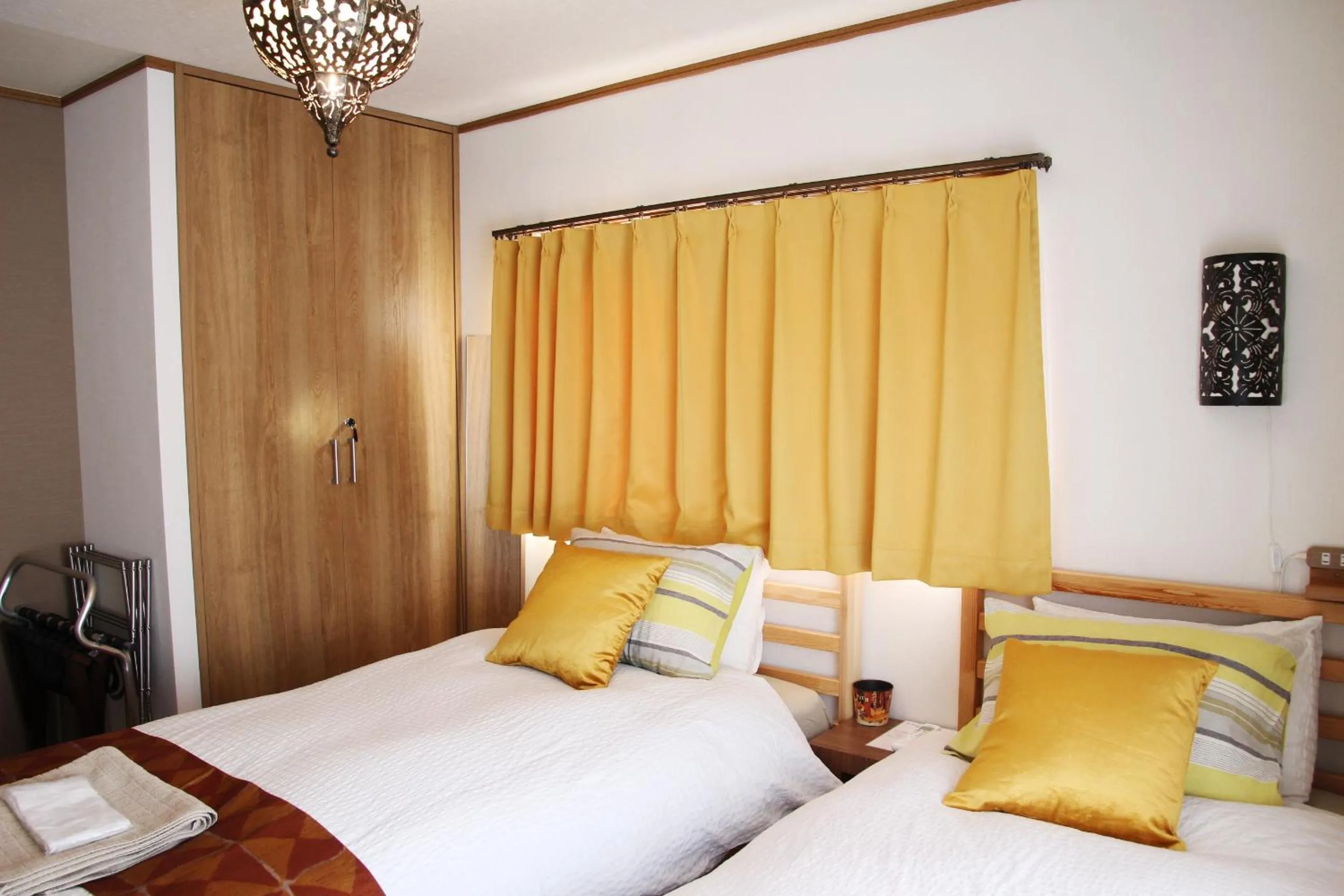 Bed in HAMA HILLS Shinjuku