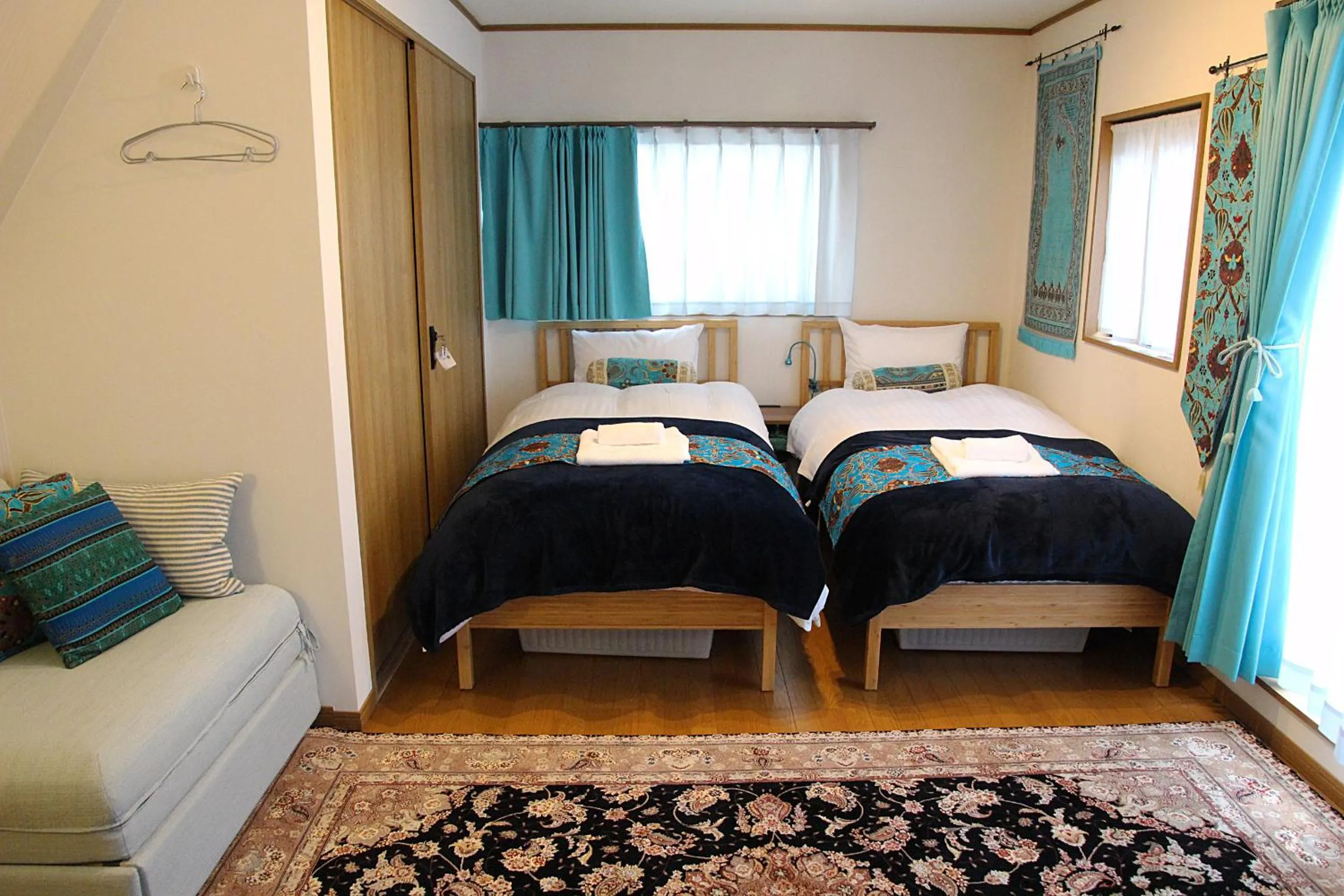 Bed in HAMA HILLS Shinjuku