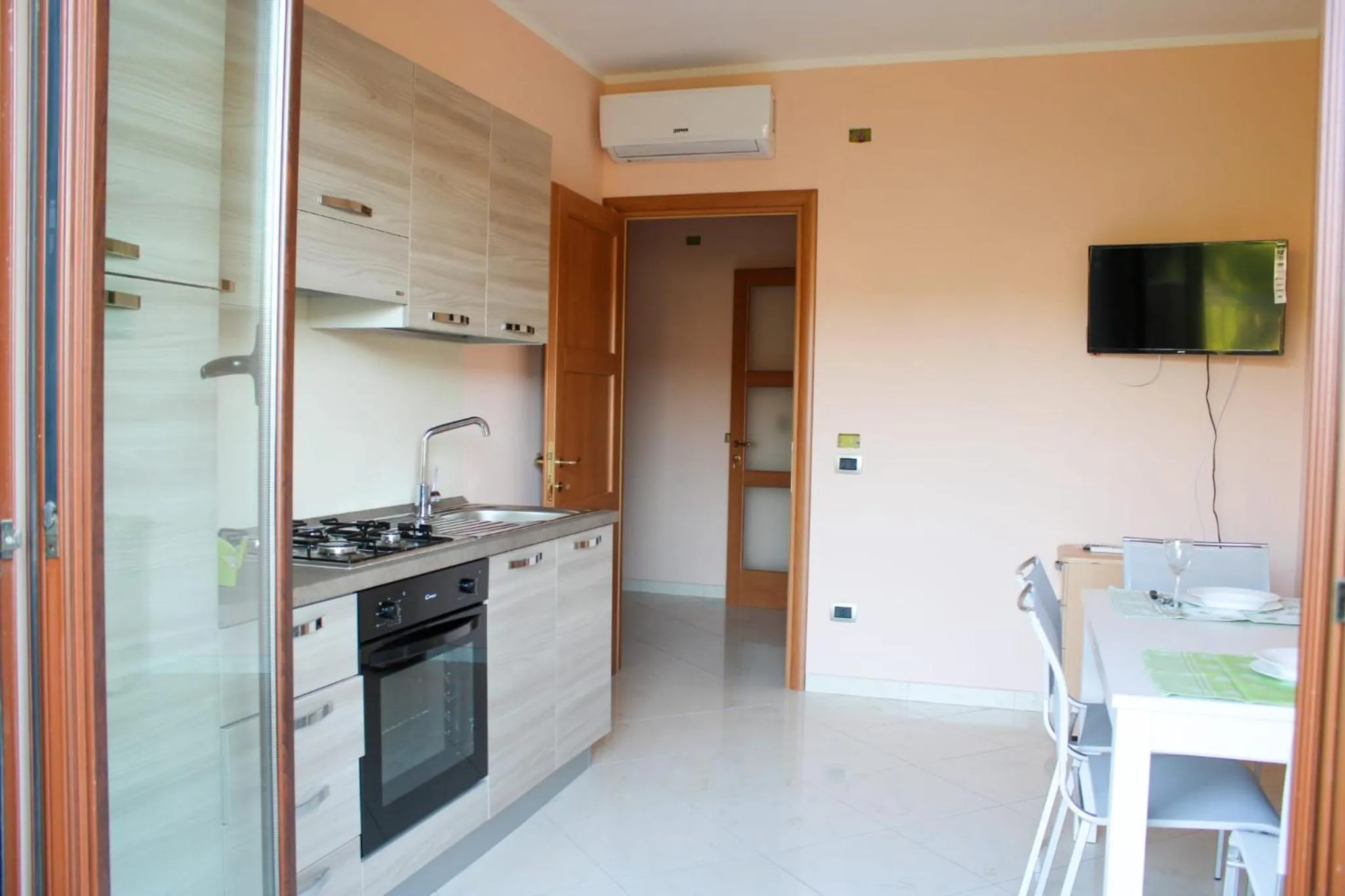 Kitchen or kitchenette in Magna Grecia B&B e Appartamenti