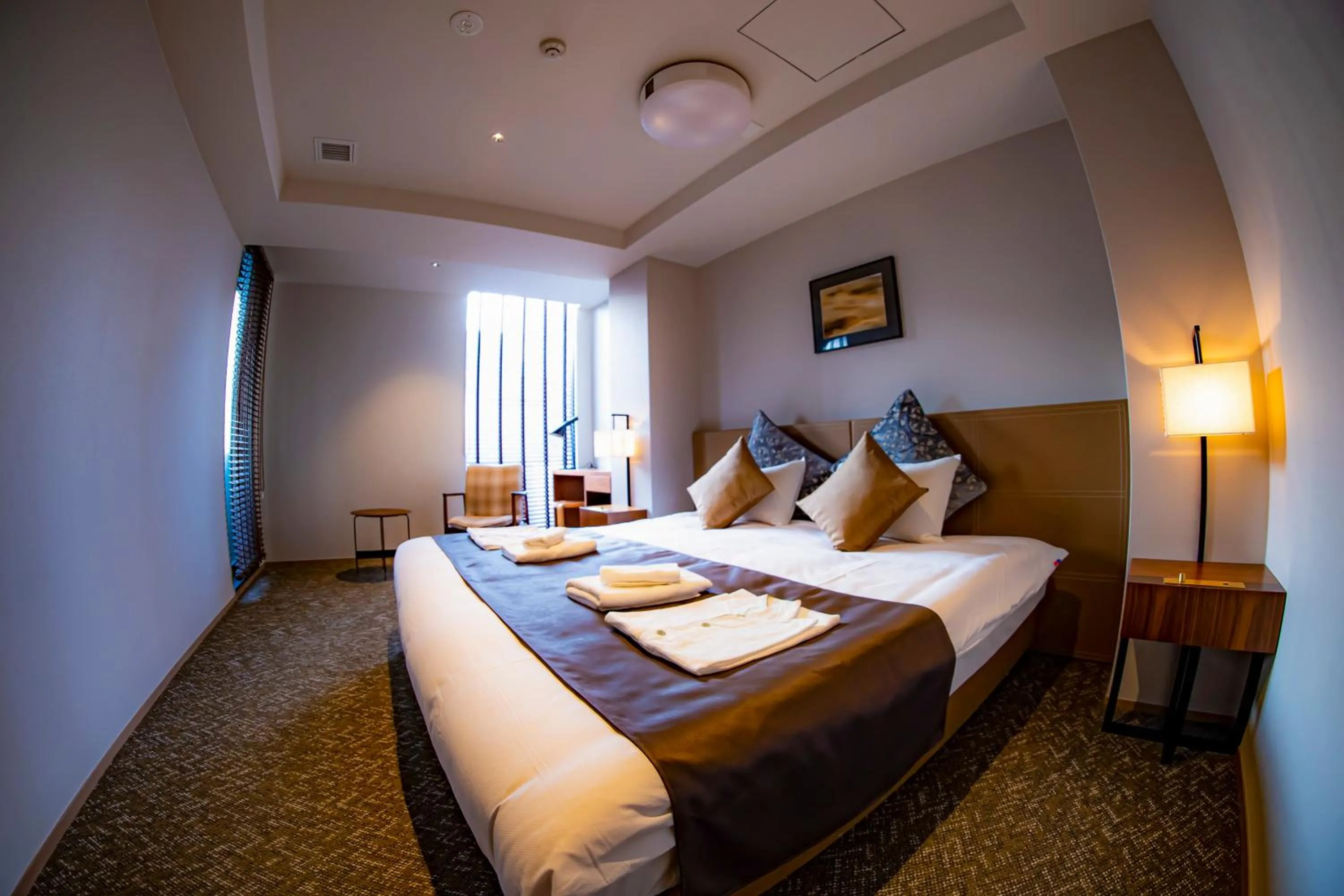 Bed in Hotel S-Presso South