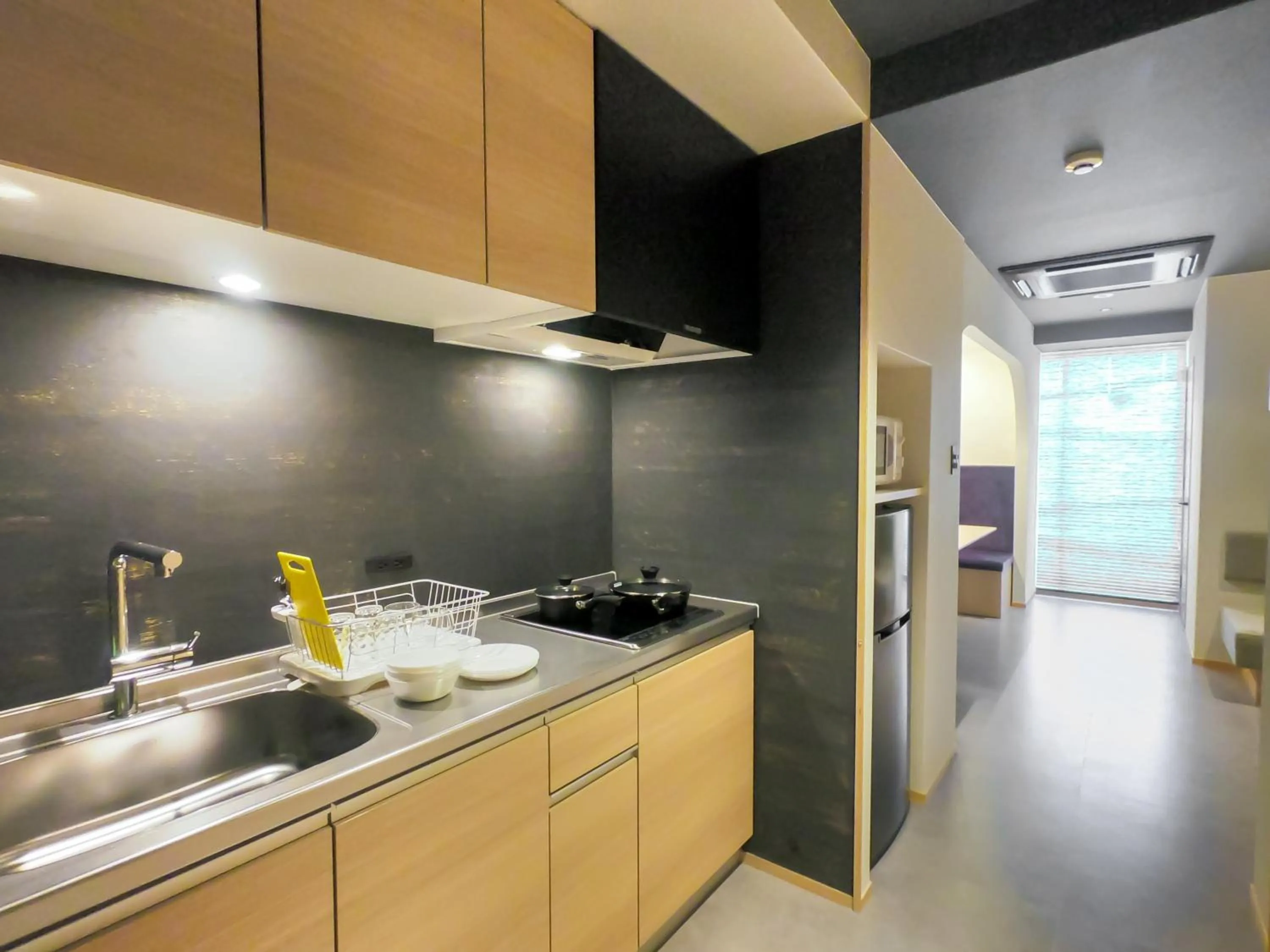 Kitchen or kitchenette in Hotel S-Presso South