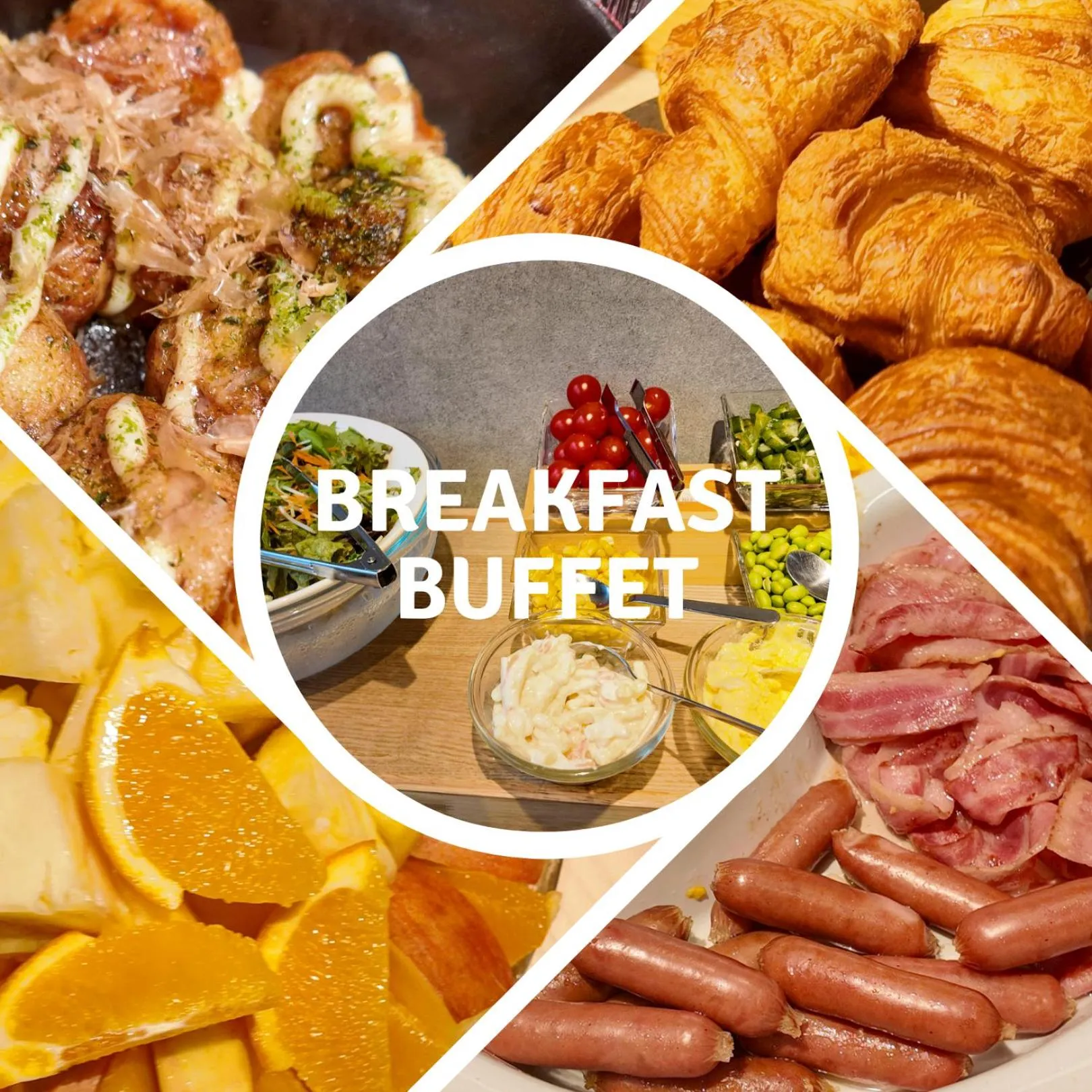 Buffet breakfast in Hotel S-Presso South