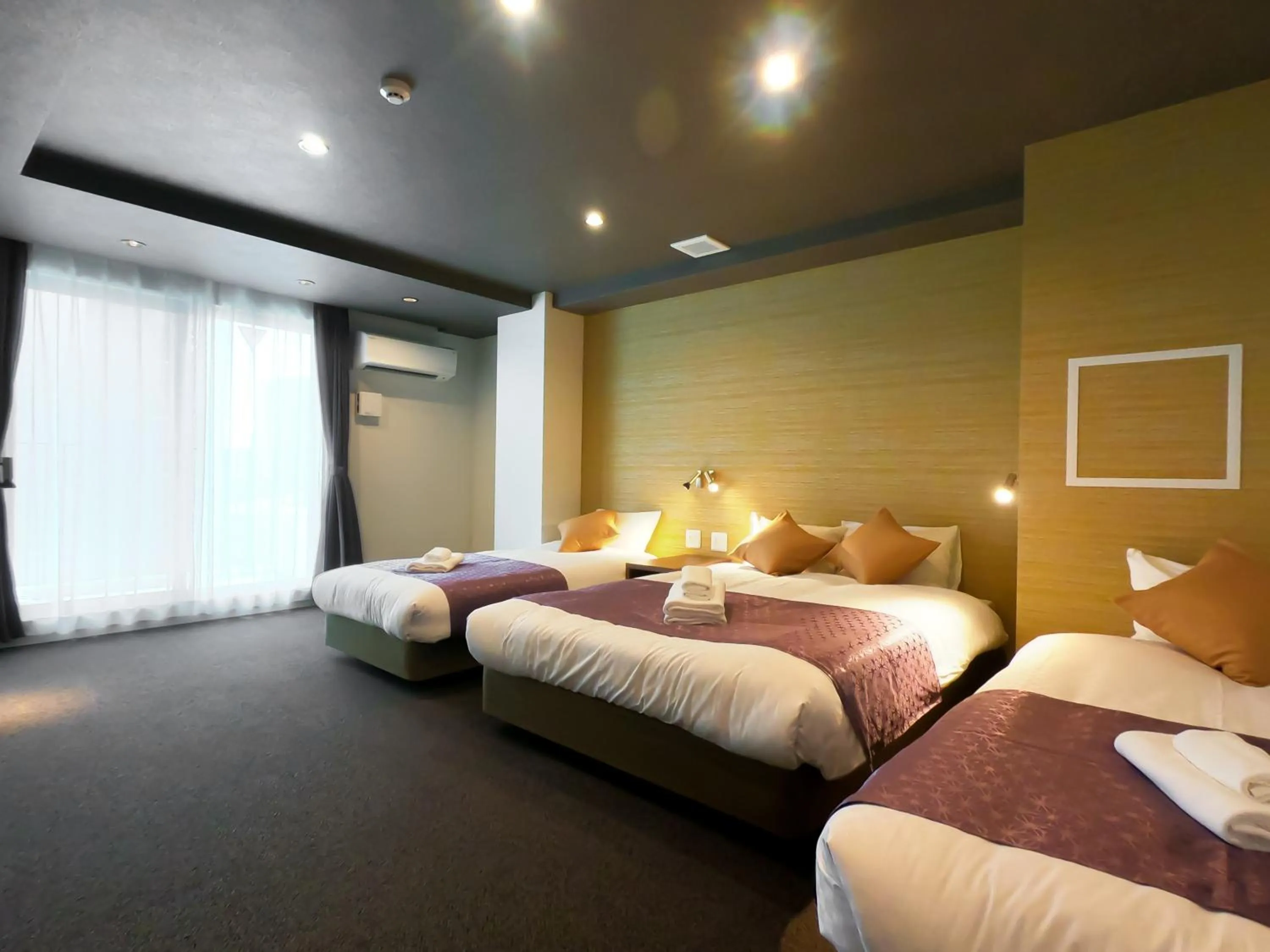 Bed in Hotel S-Presso West