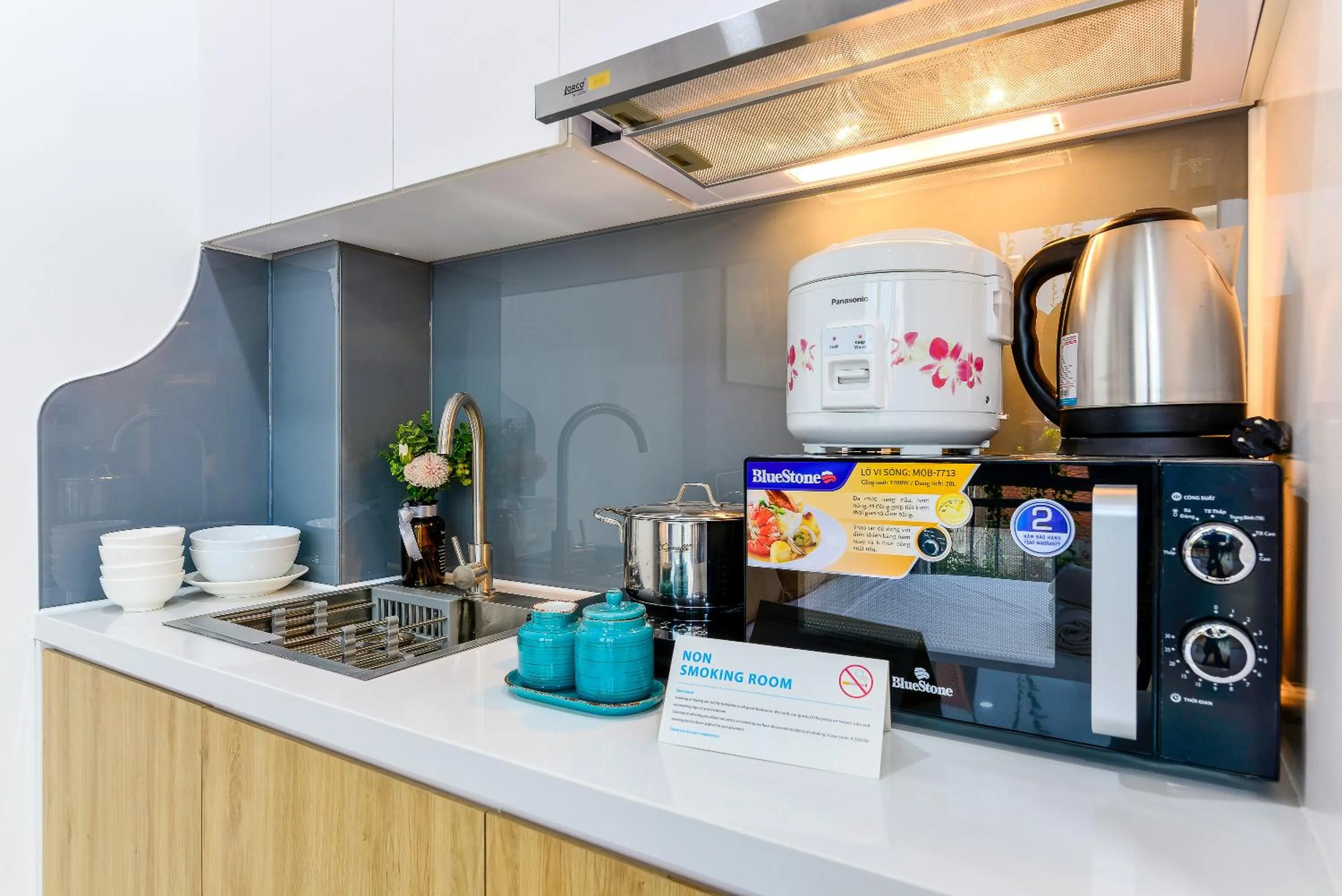 Kitchen or kitchenette in Cozrum Homes - Saphera Residence