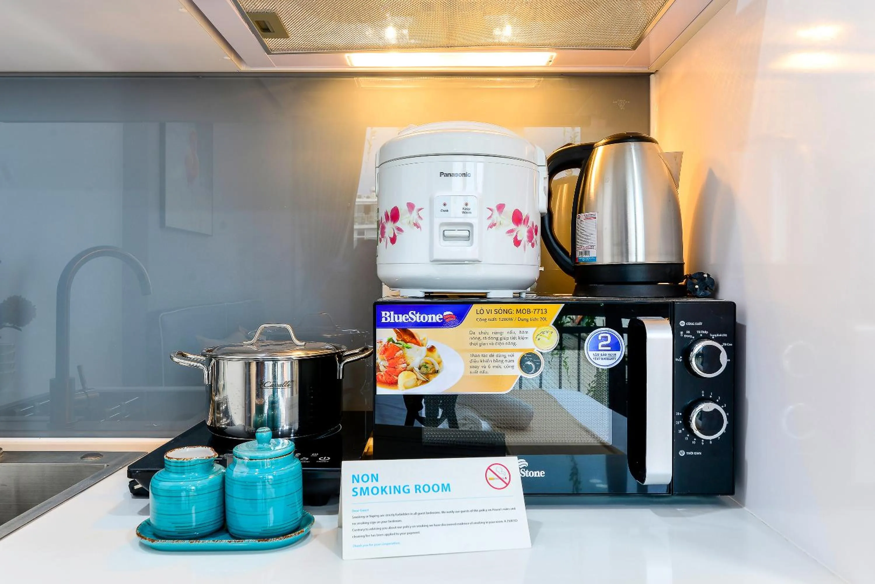 Kitchen or kitchenette in Cozrum Homes - Saphera Residence