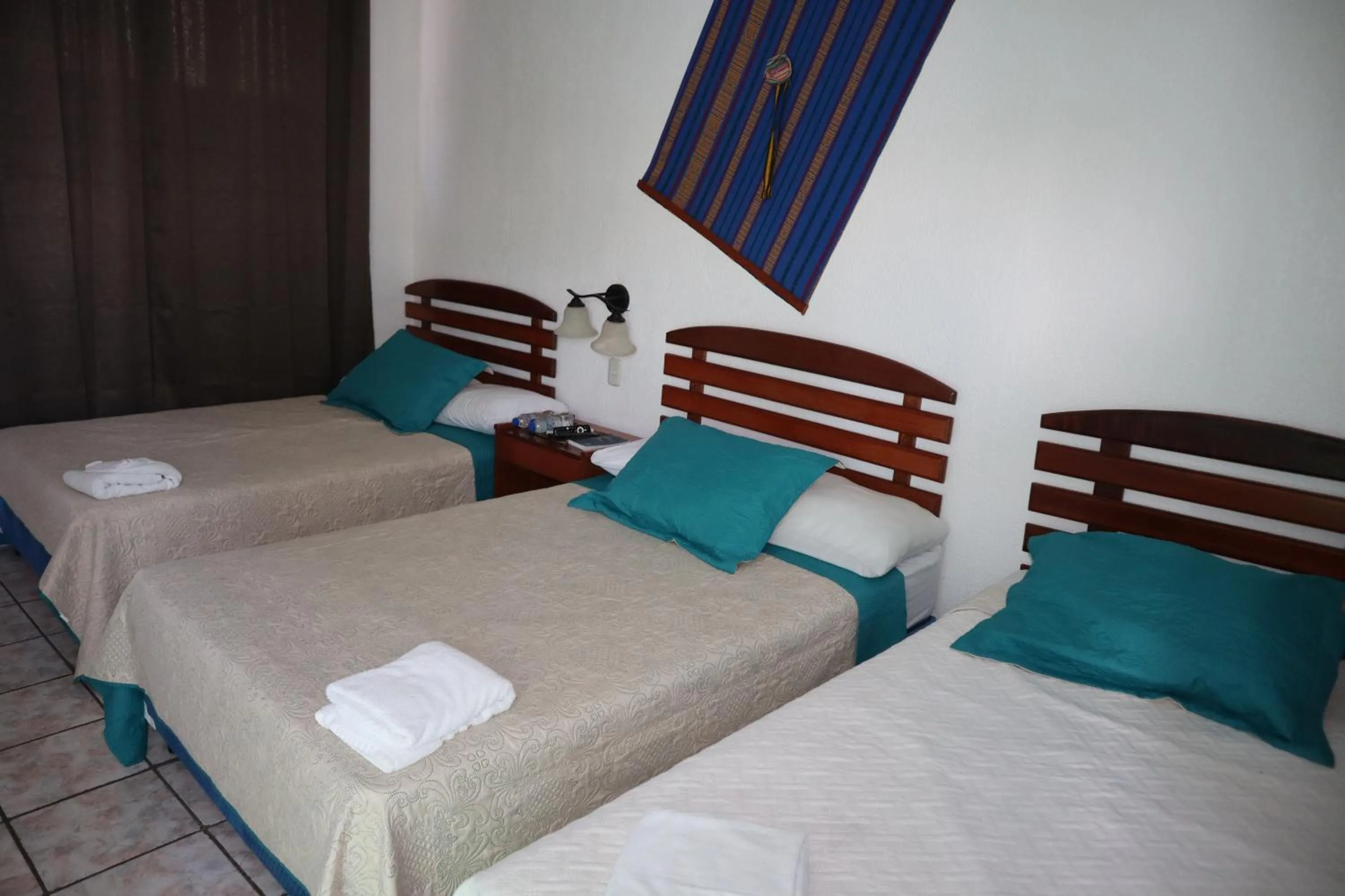 Bed in Hotel Sabana