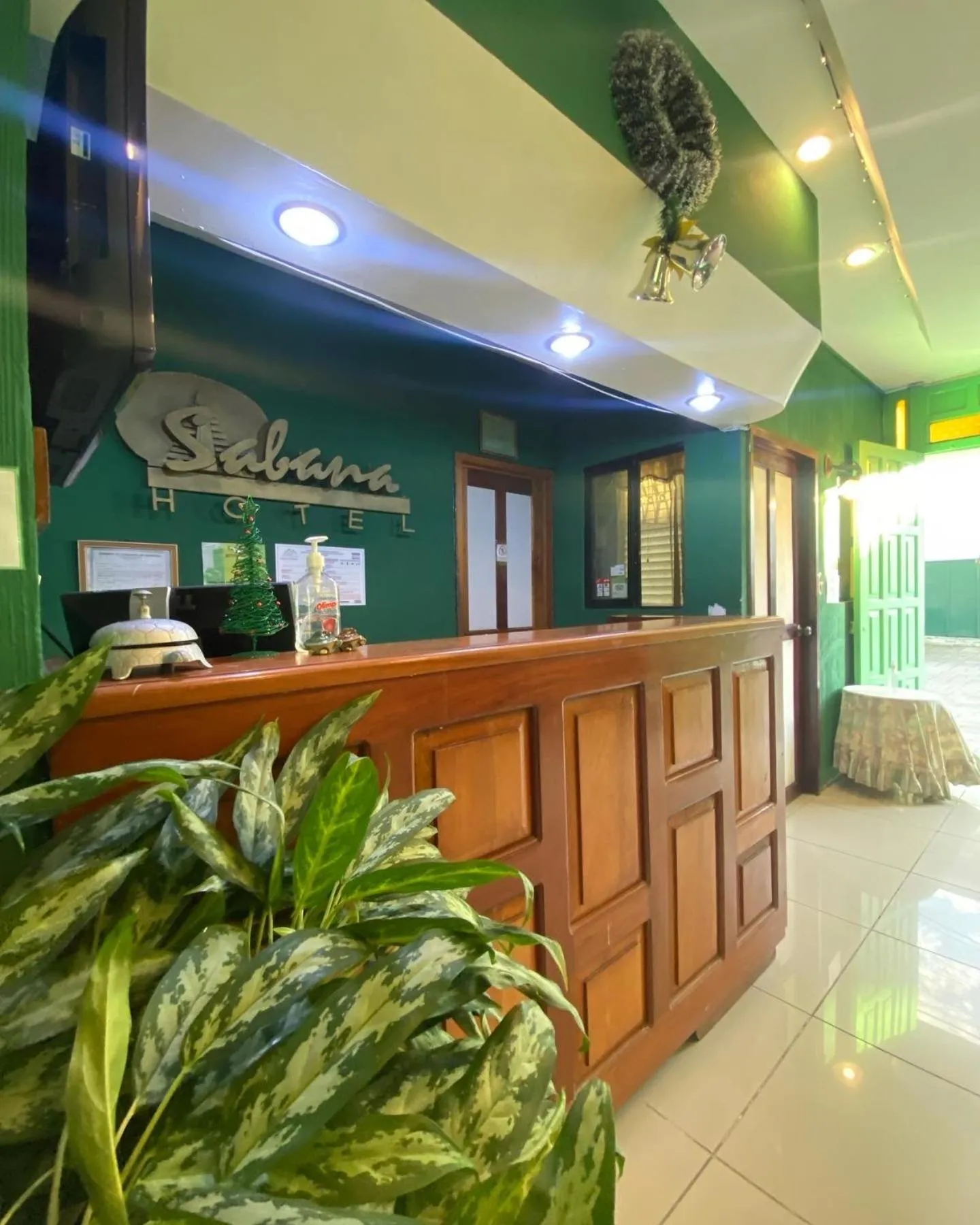 Lobby or reception in Hotel Sabana