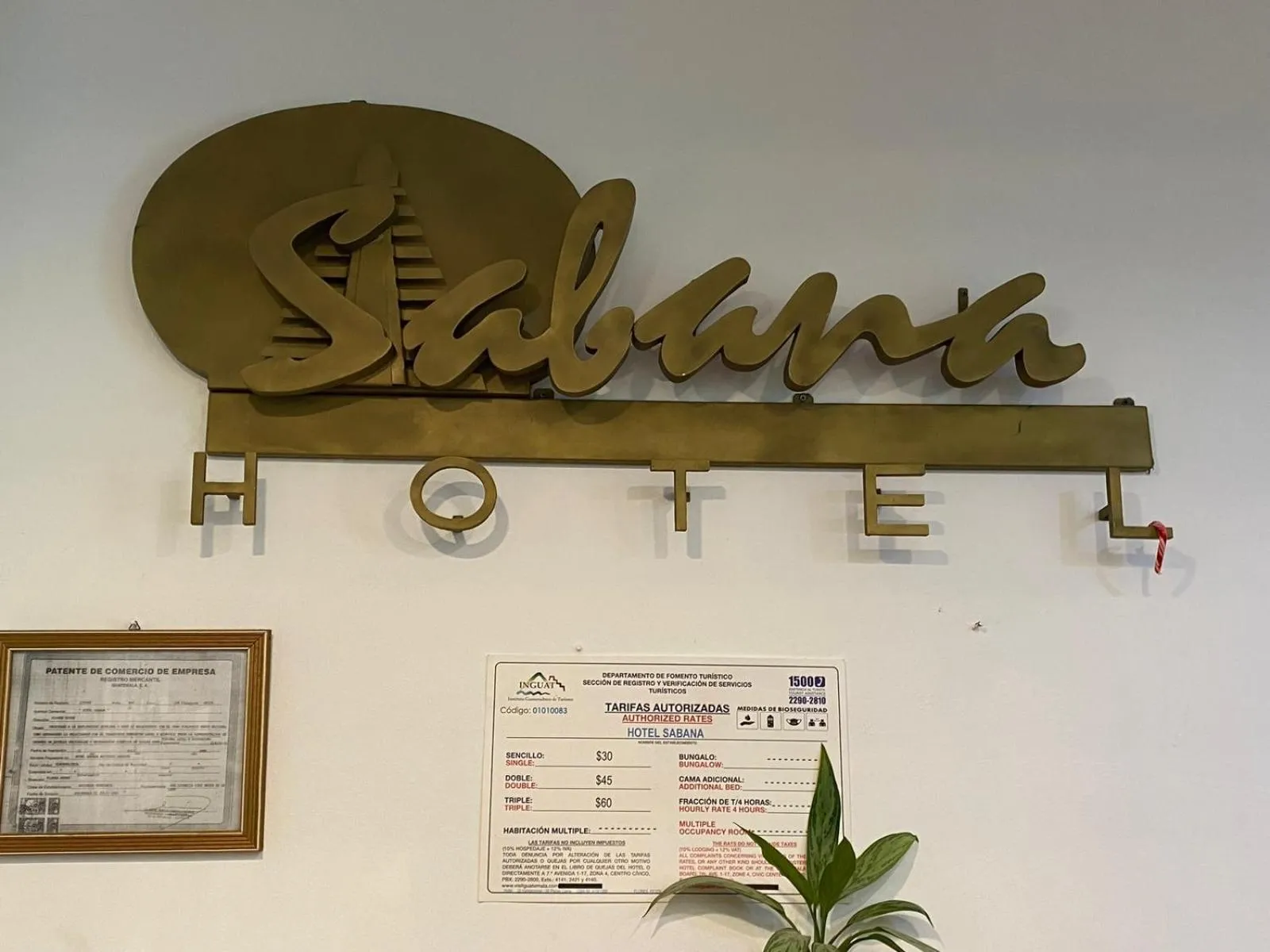 Property building in Hotel Sabana