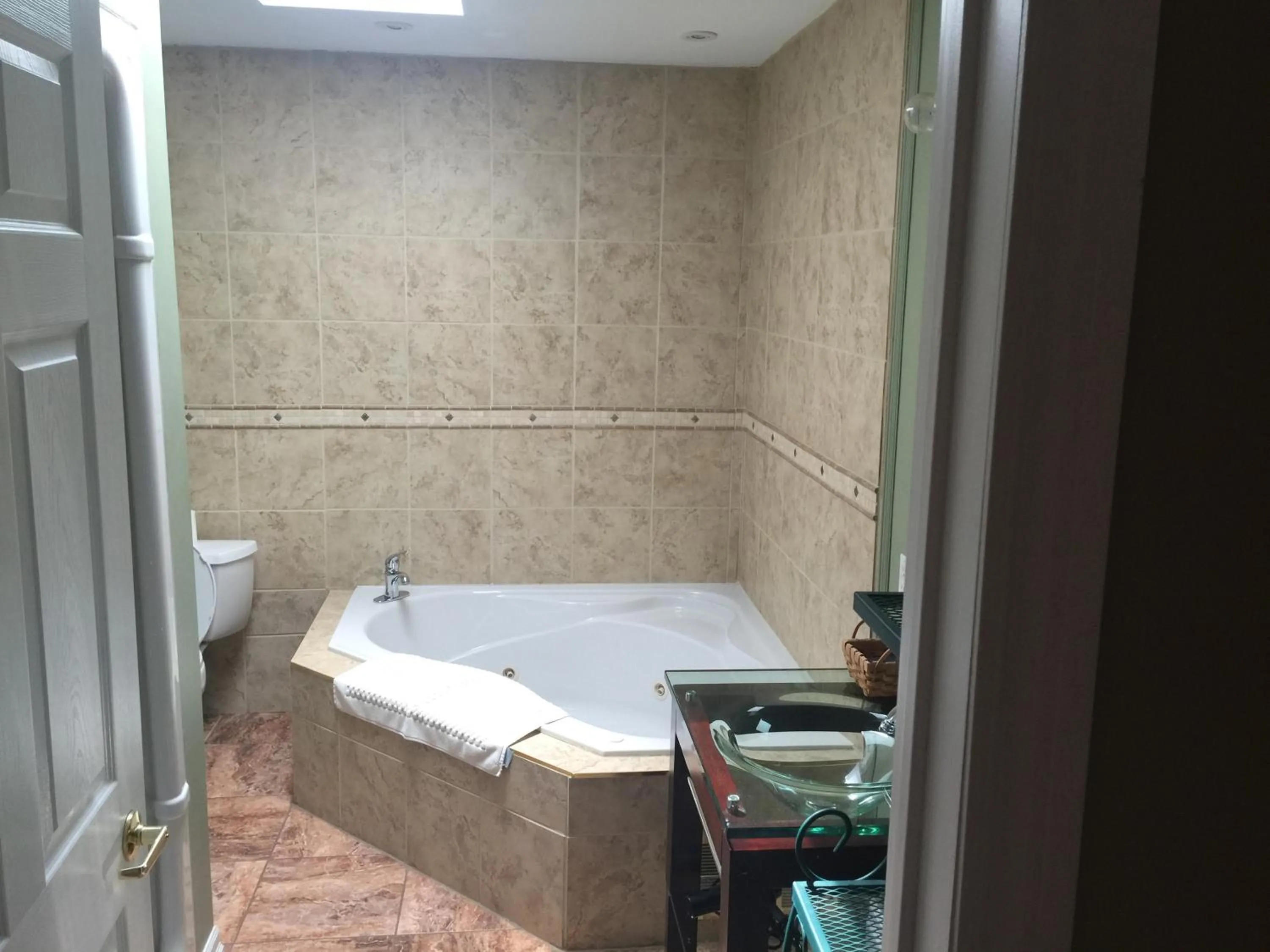 Bed in Grey Rose Suites