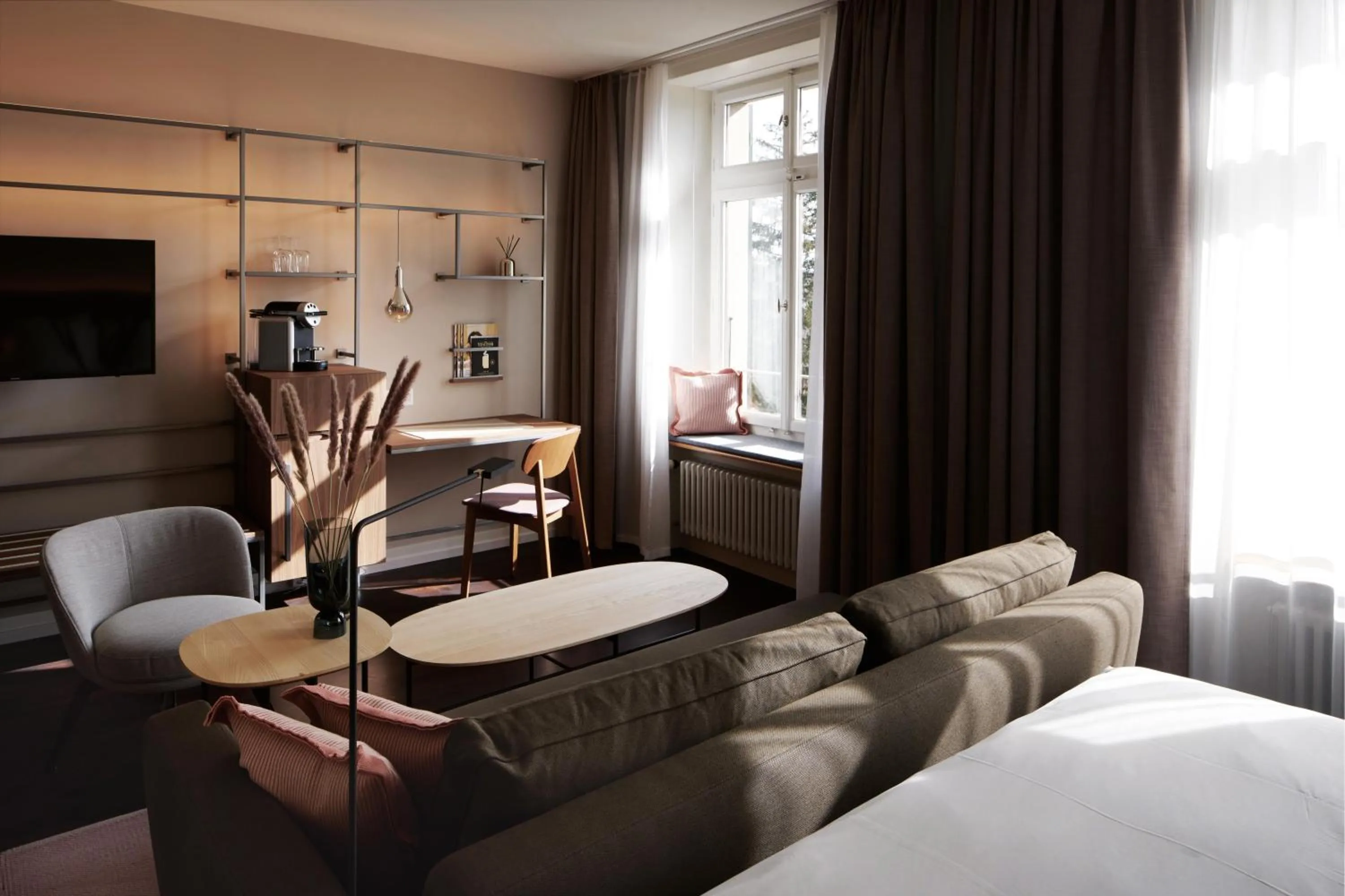 Photo of the whole room, Bed in Sorell Boutique-Hotel Zürichberg