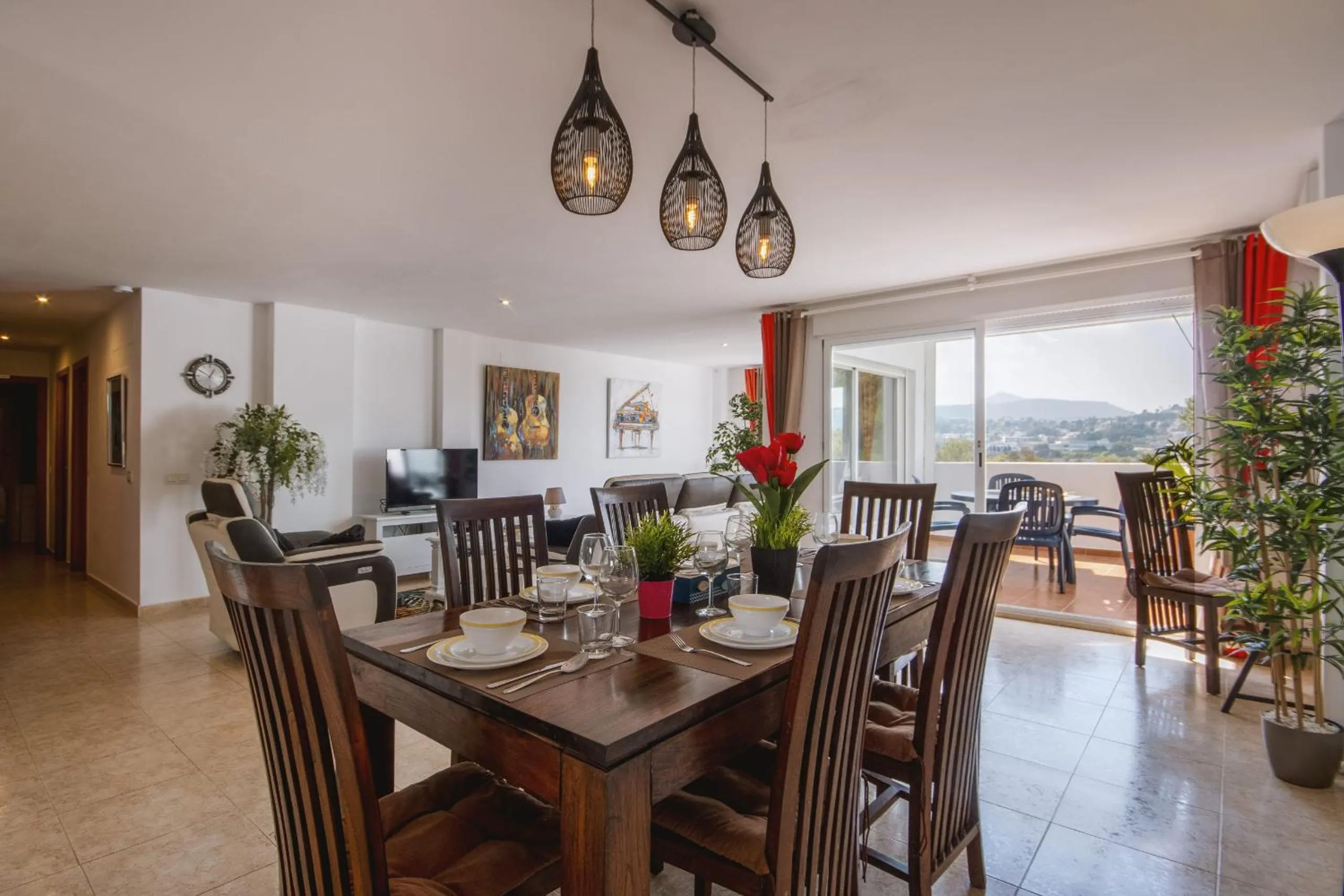 Dining area in Ático Salonica