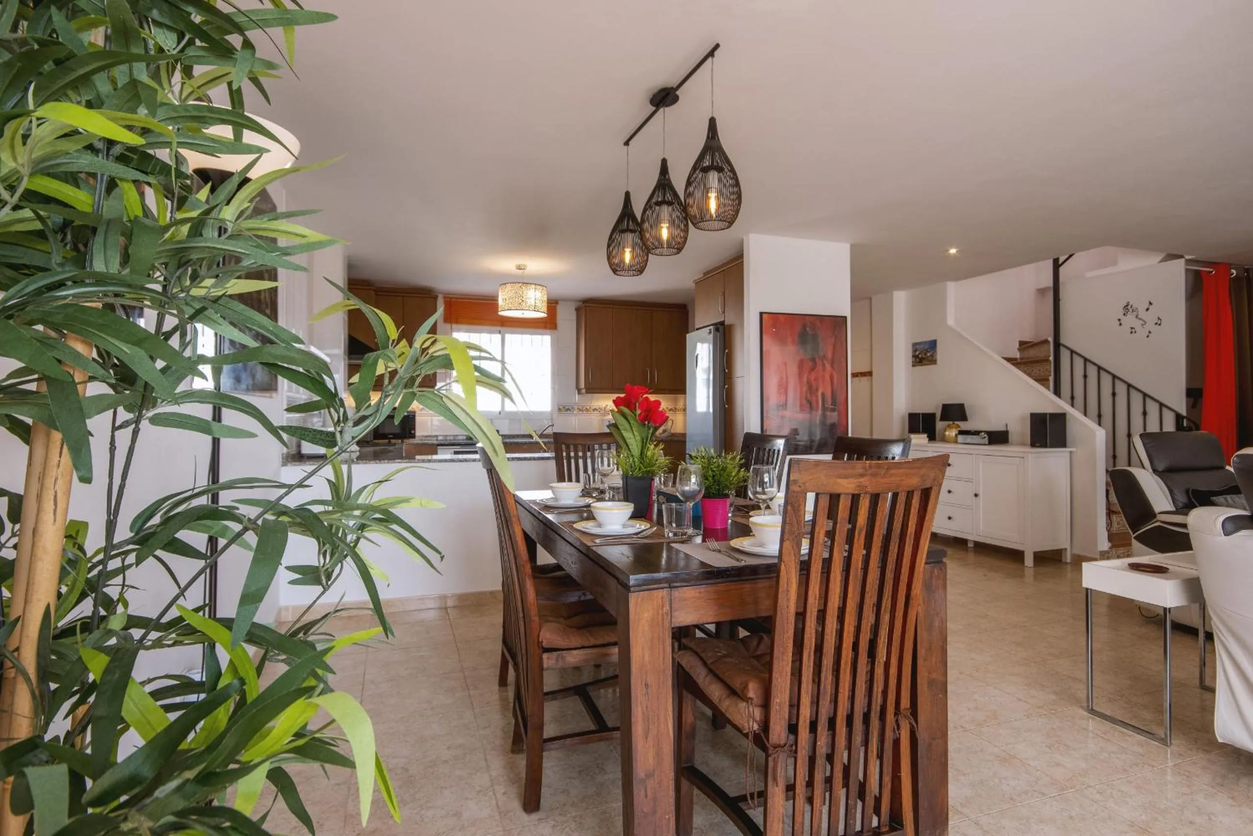Dining area in Ático Salonica