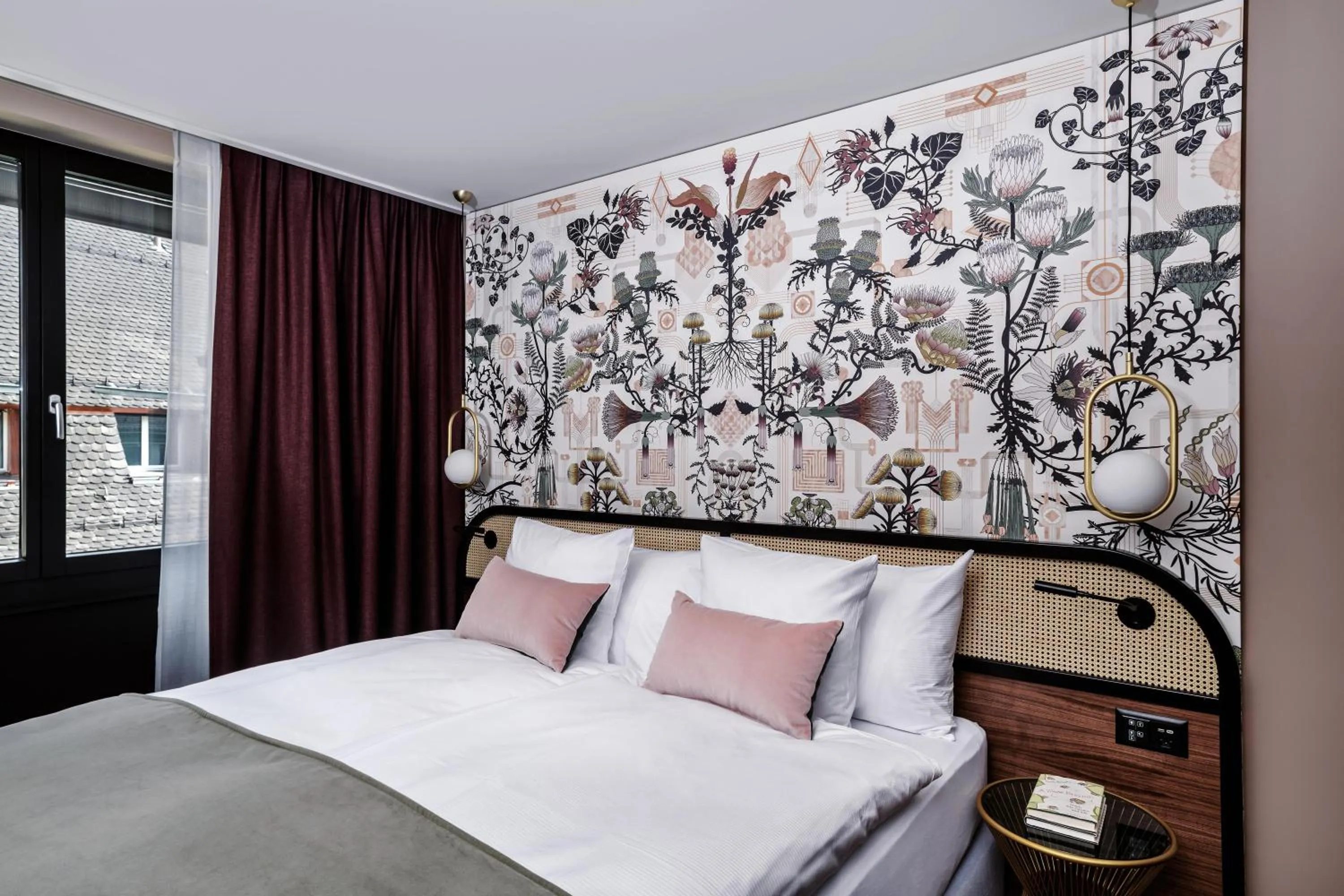 Bed in Sorell Boutique-Hotel Seidenhof Zürich