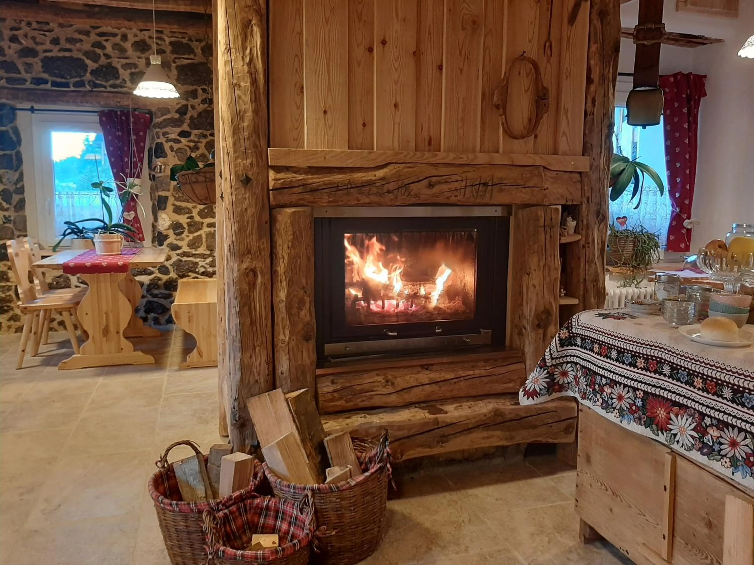 Living room in B&B SognoInCadore