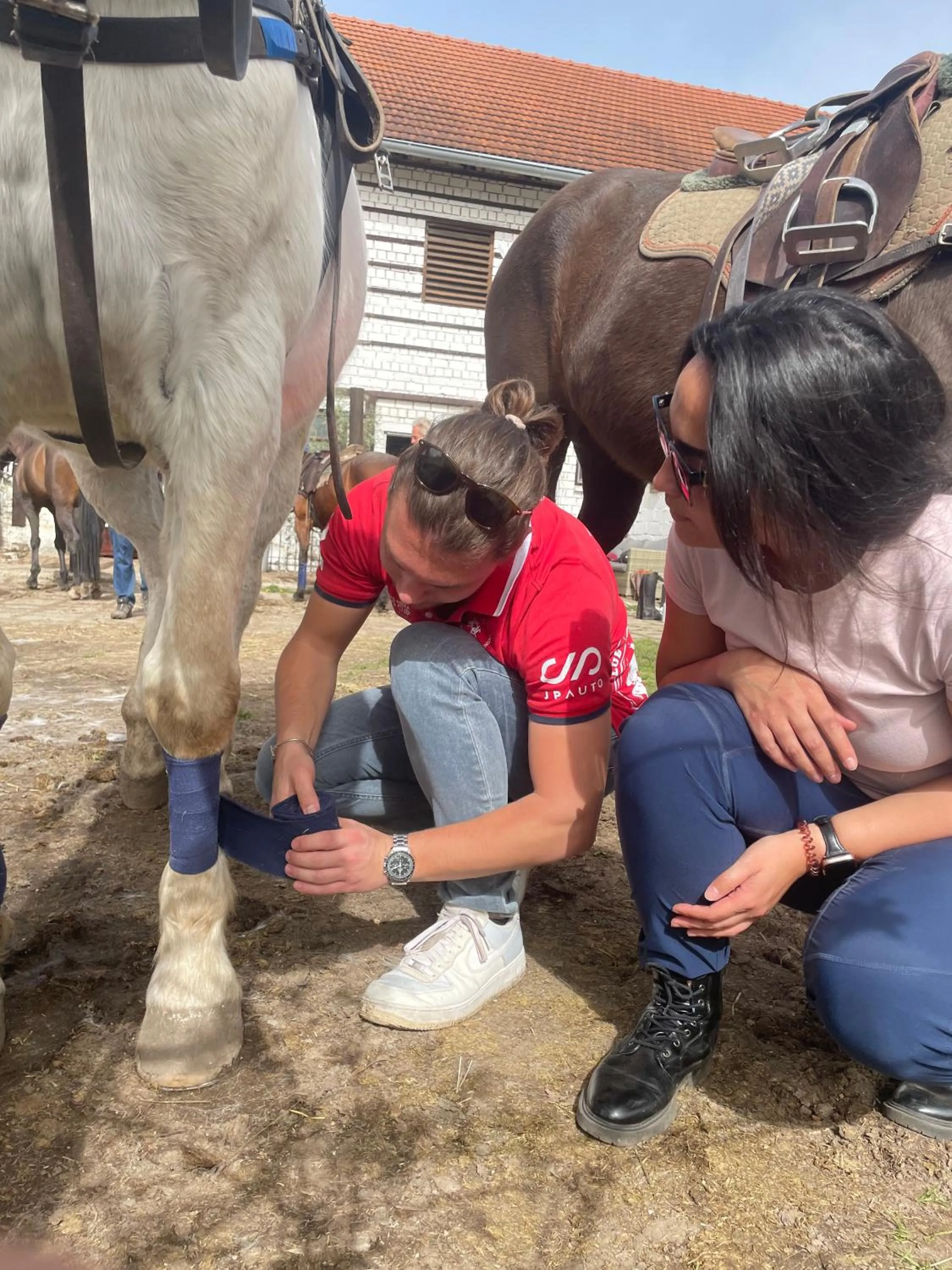 Horse-riding in Runas Hotel
