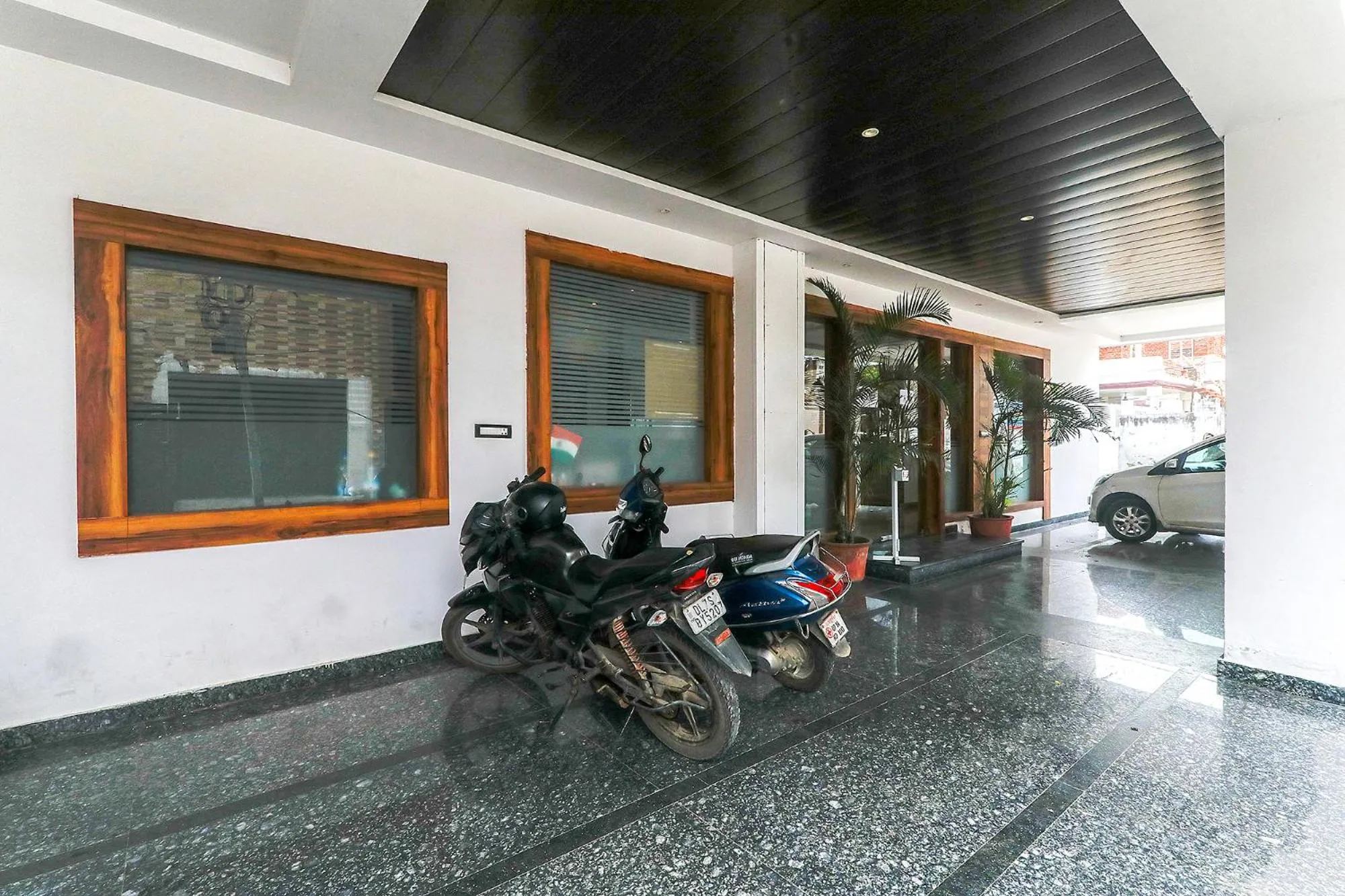 Parking in FabExpress Global Inn New