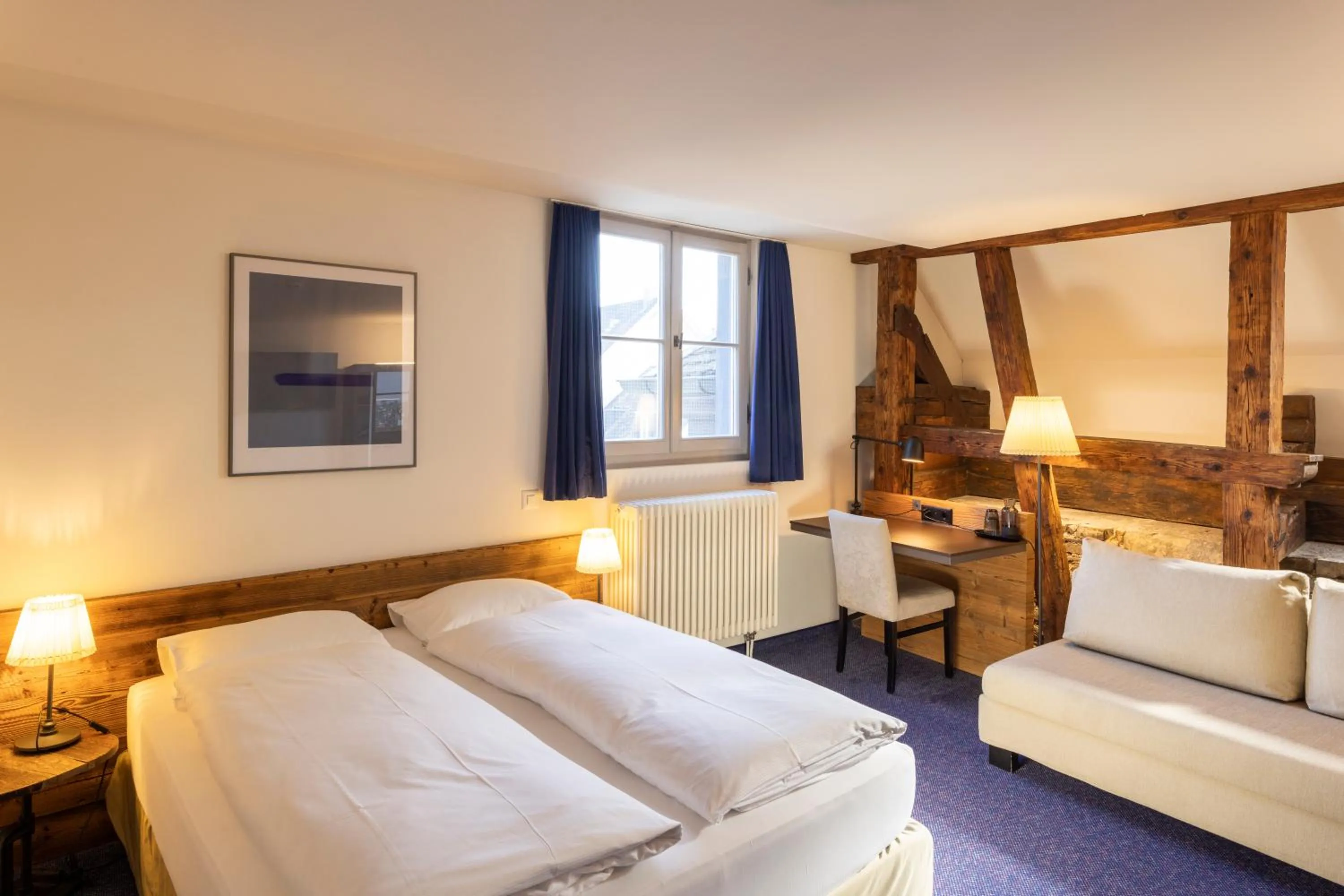 Photo of the whole room, Bed in Boutique-Hotel Rüden