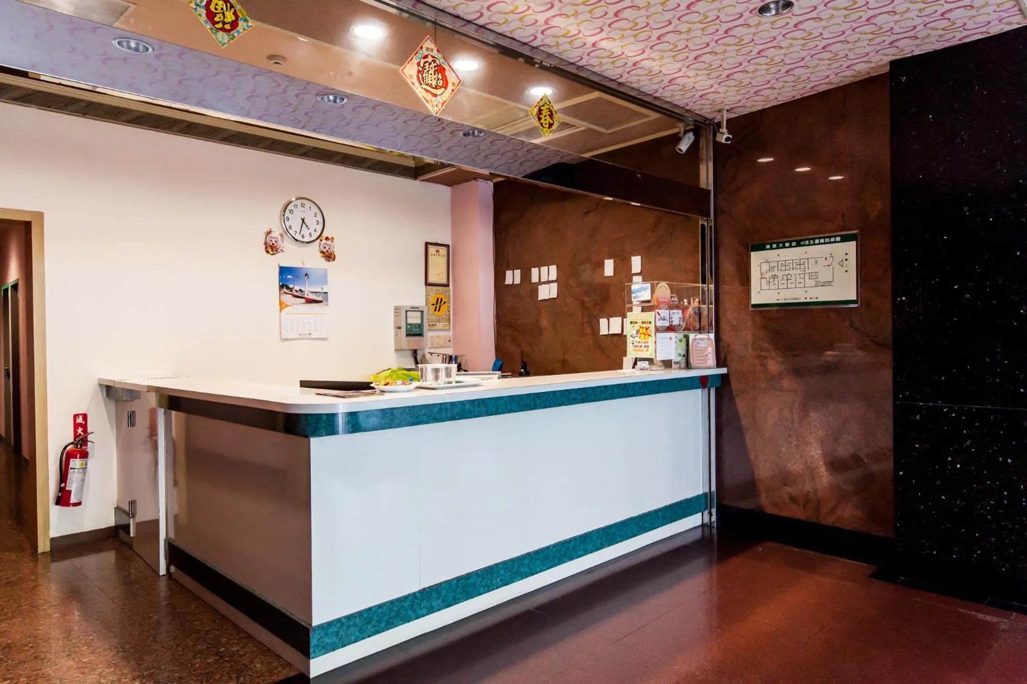 Lobby or reception in Ruei Gung Business Hotel Kaohsiung