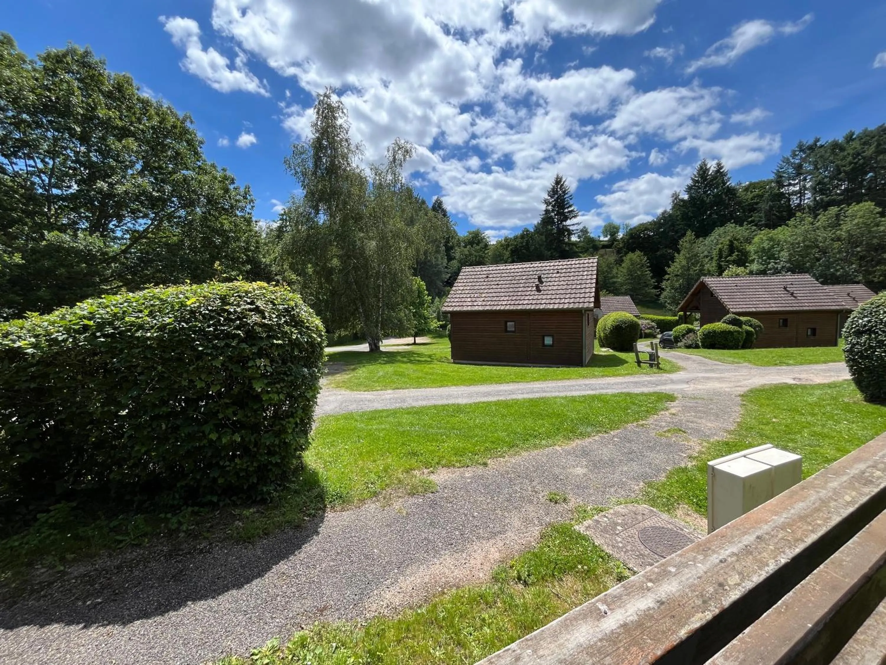 Garden in Camping de Matour