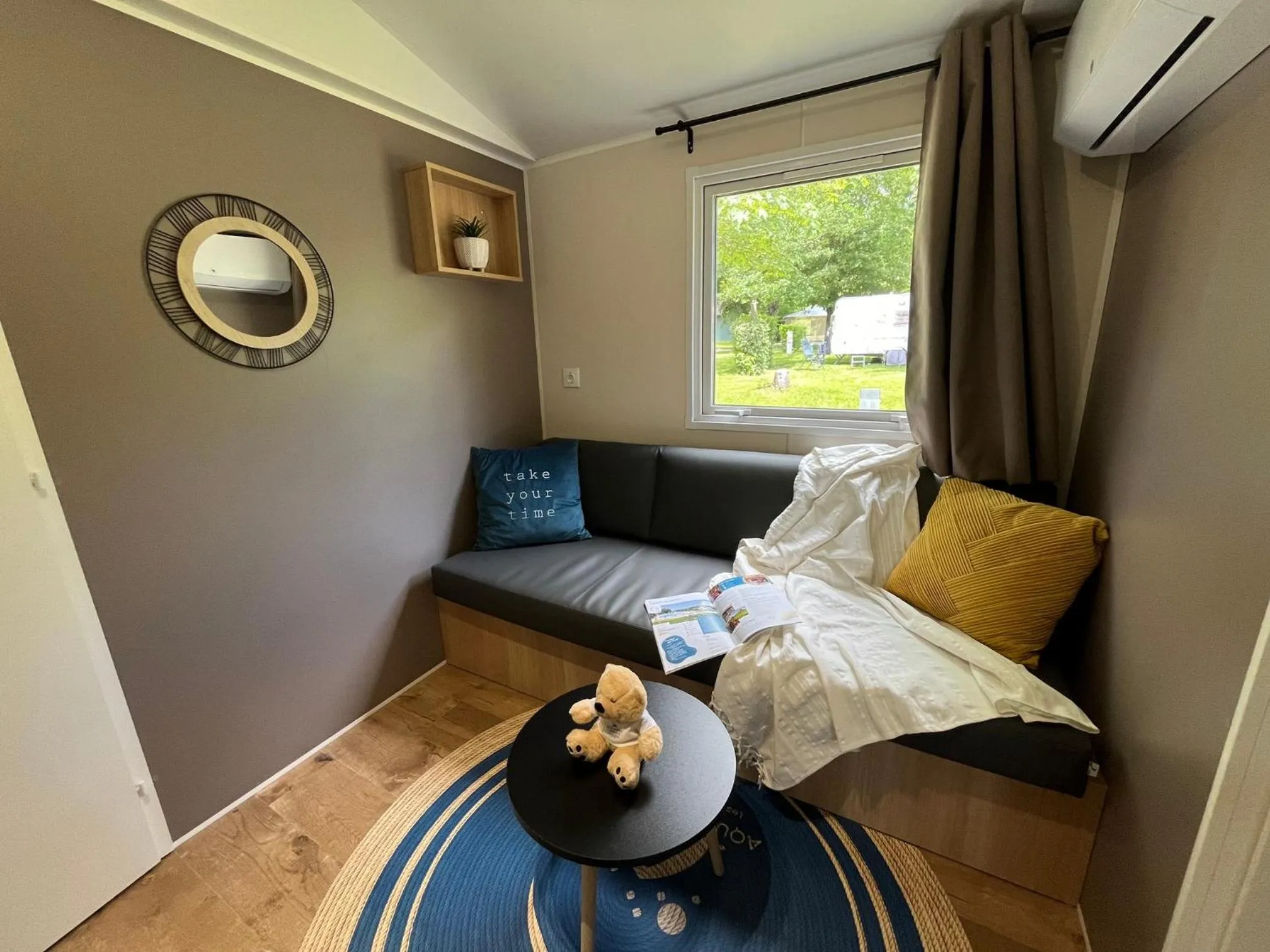 Living room in Camping de Matour