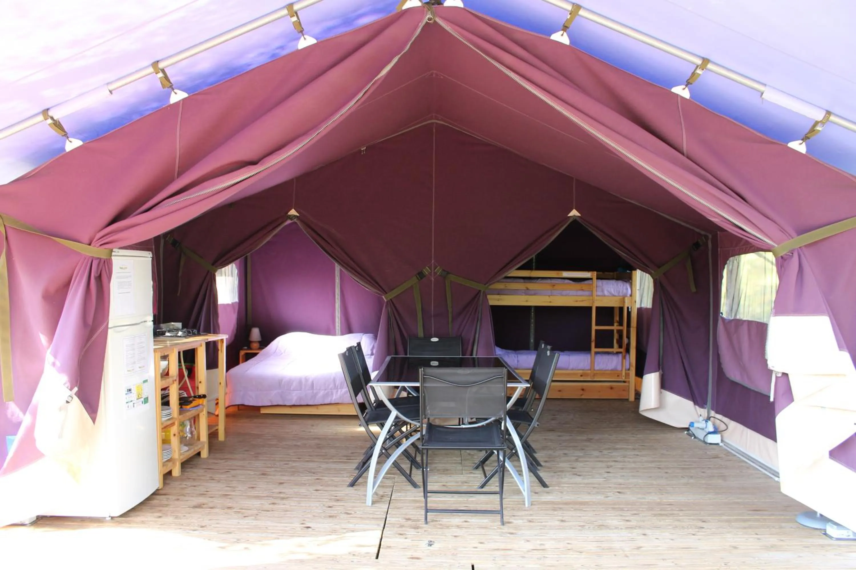 Bedroom in Camping de Matour
