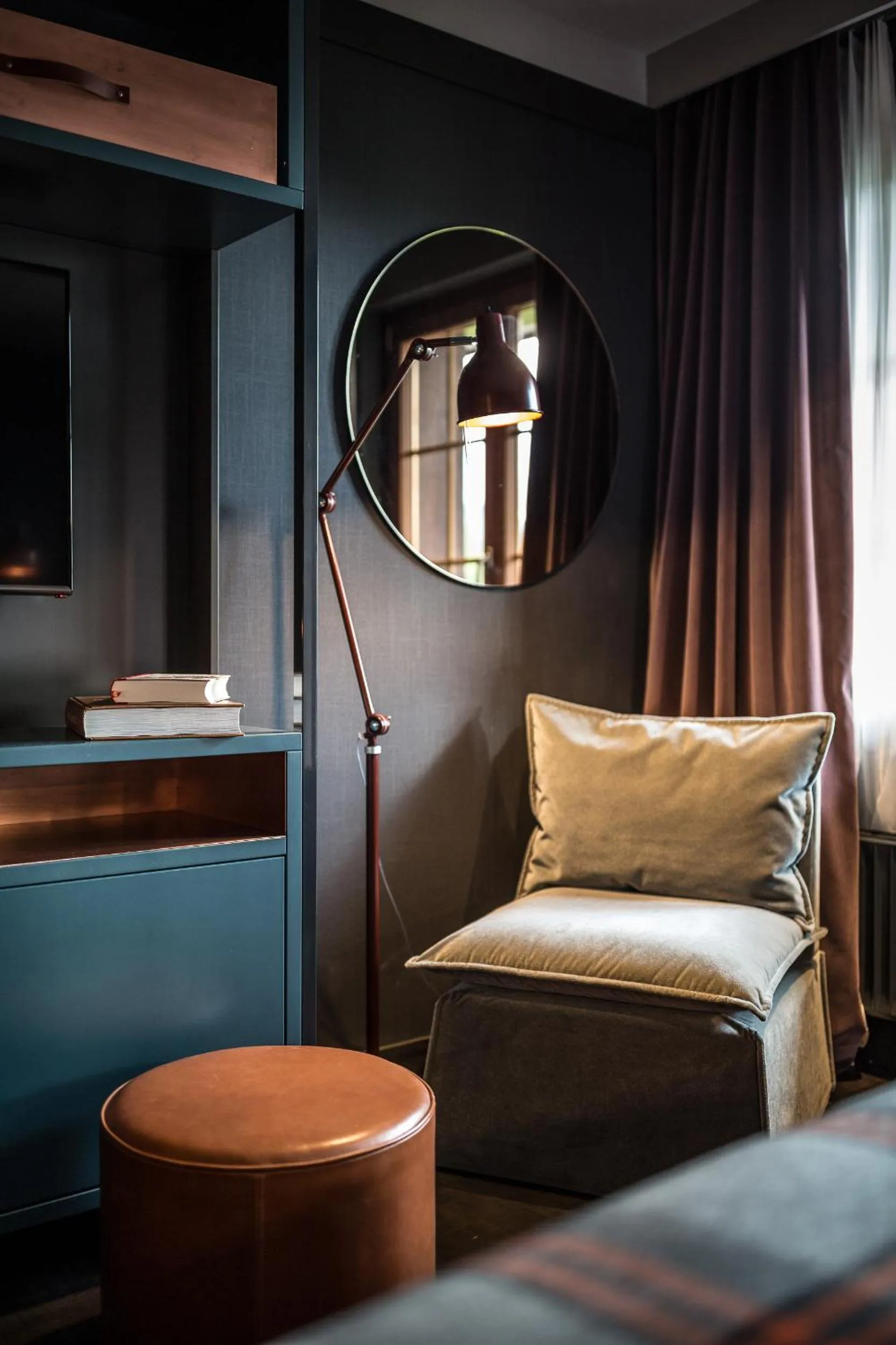 Decorative detail, Bed in HUUS Gstaad