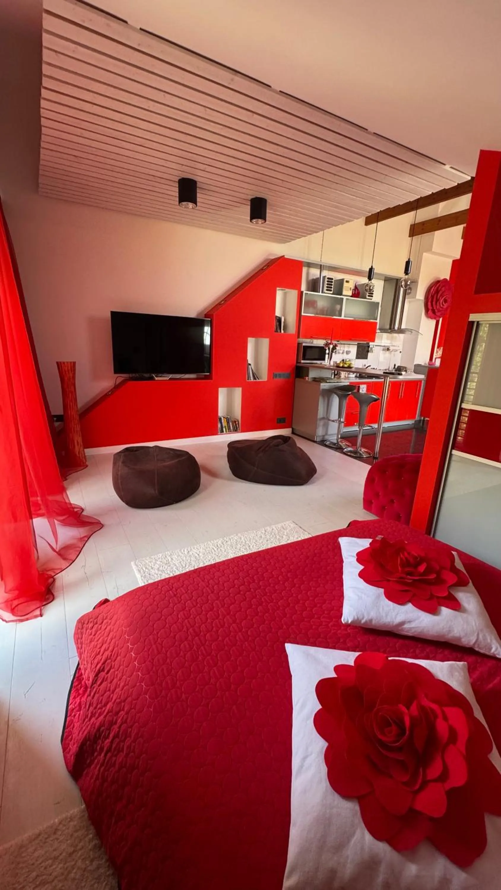 Bed in Rožu romantika