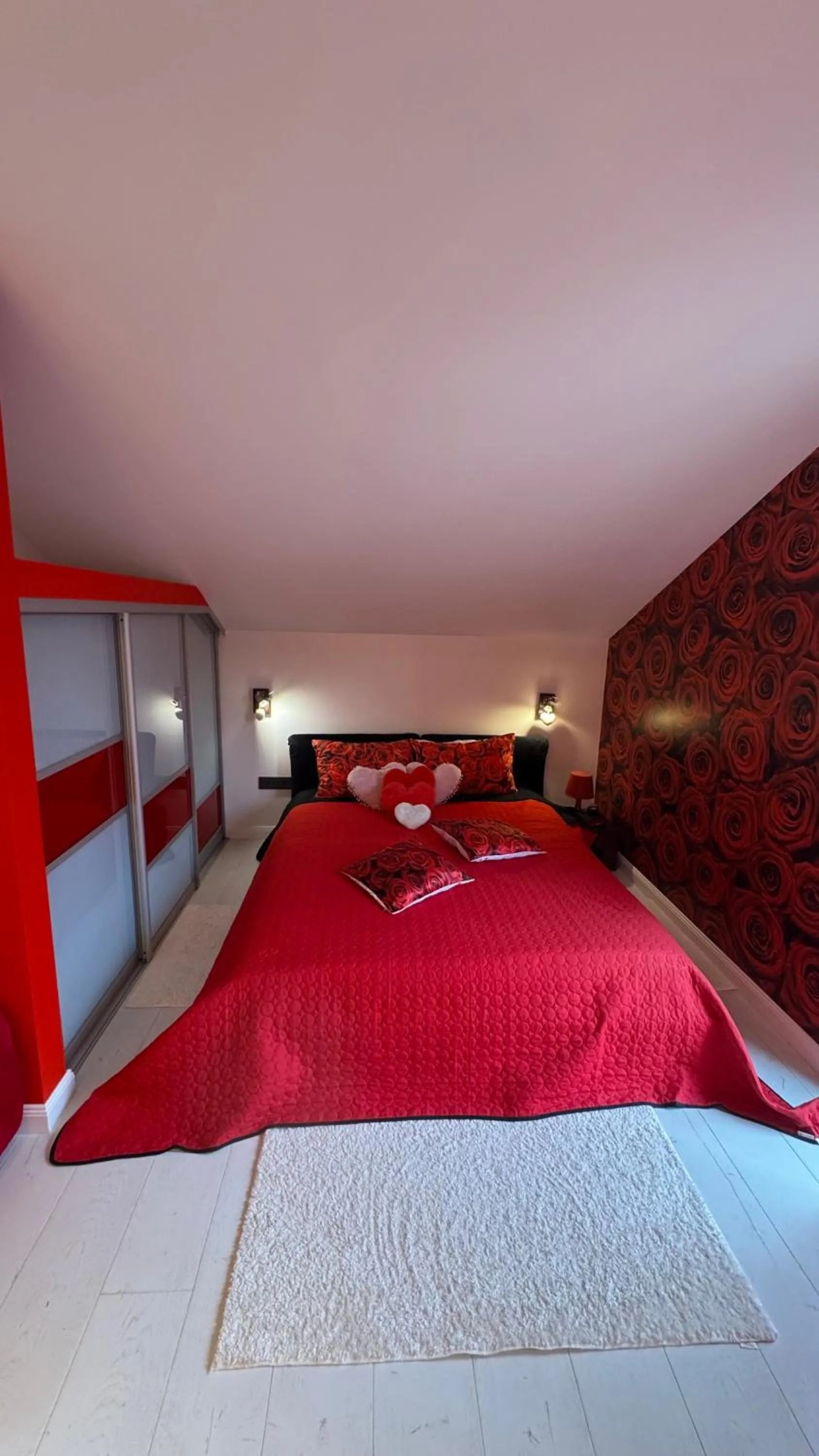 Bed in Rožu romantika