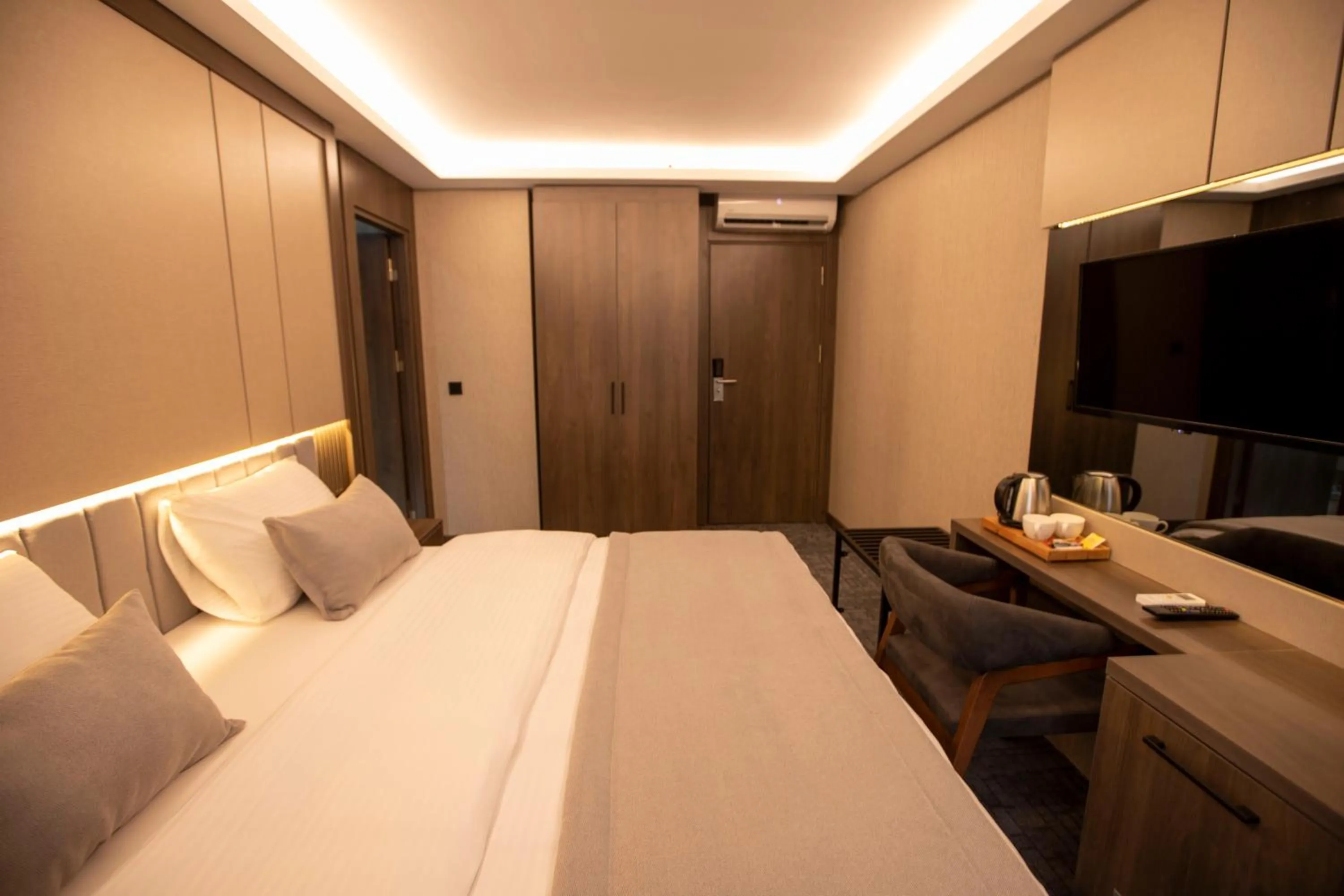 Bed in THE GREEN HOTEL