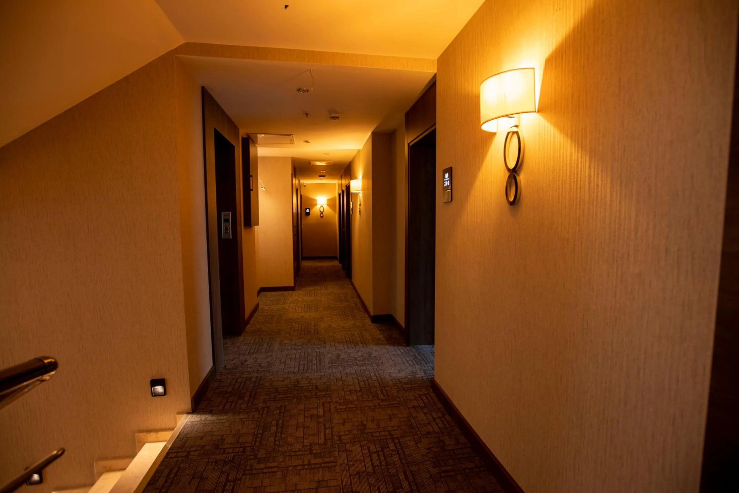 Decorative detail in THE GREEN HOTEL