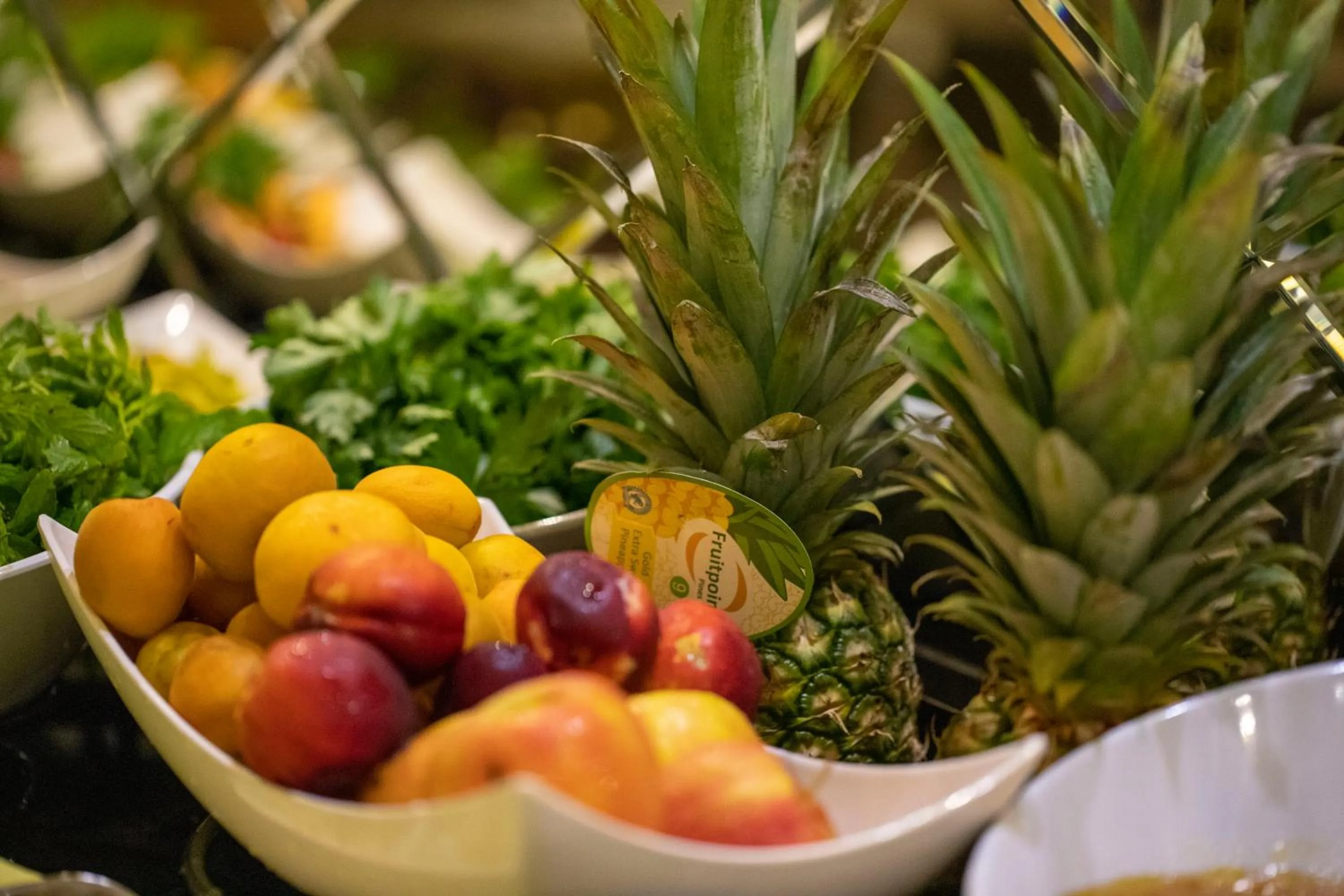 Breakfast in THE GREEN HOTEL