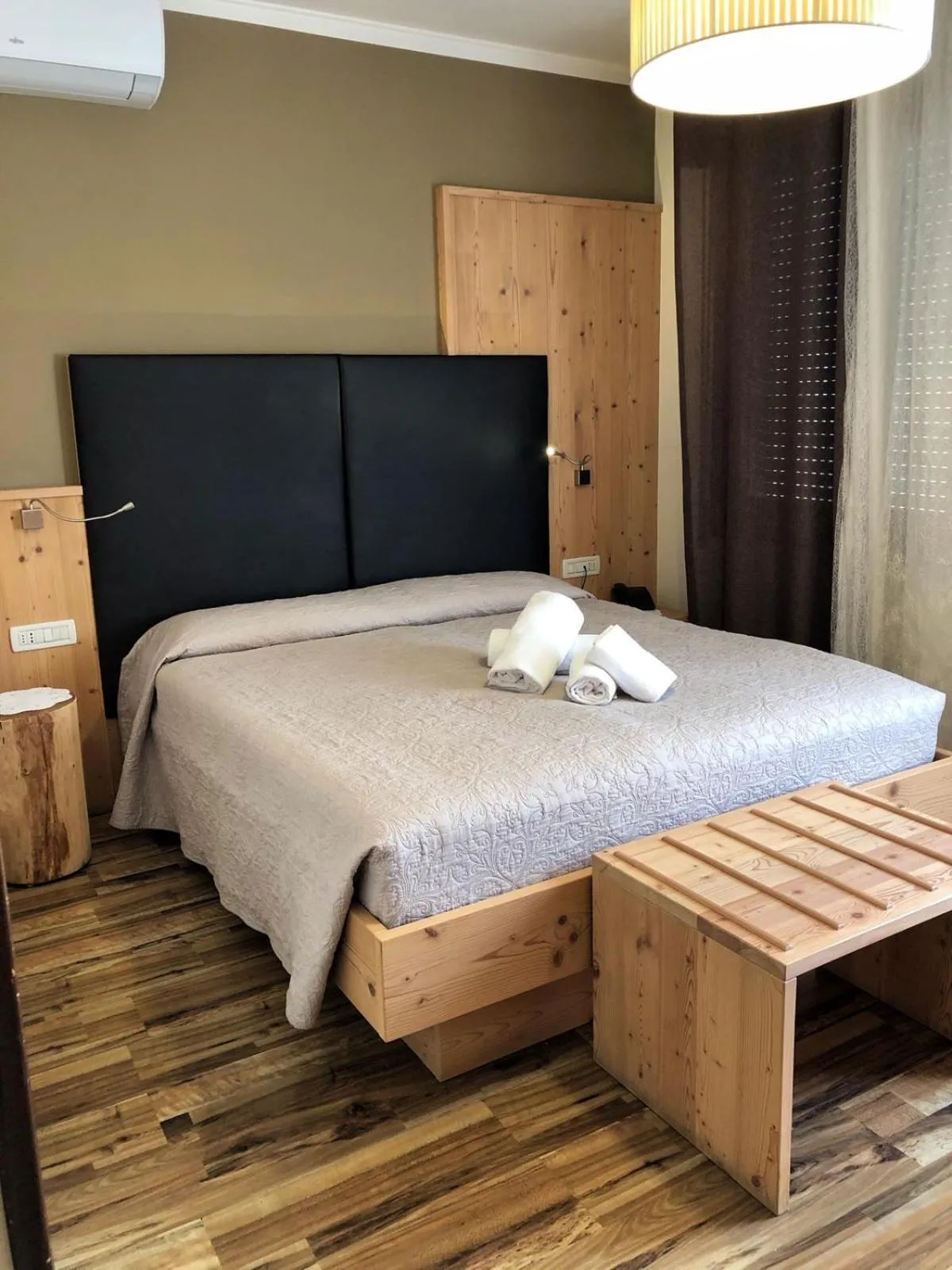 Bed in Locanda Montegrappa