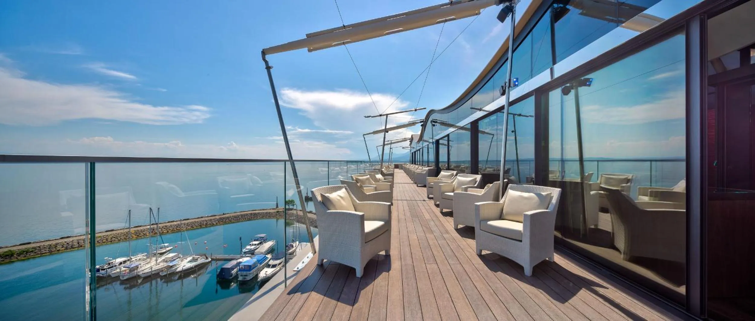 Balcony/Terrace in Hotel Beaulac