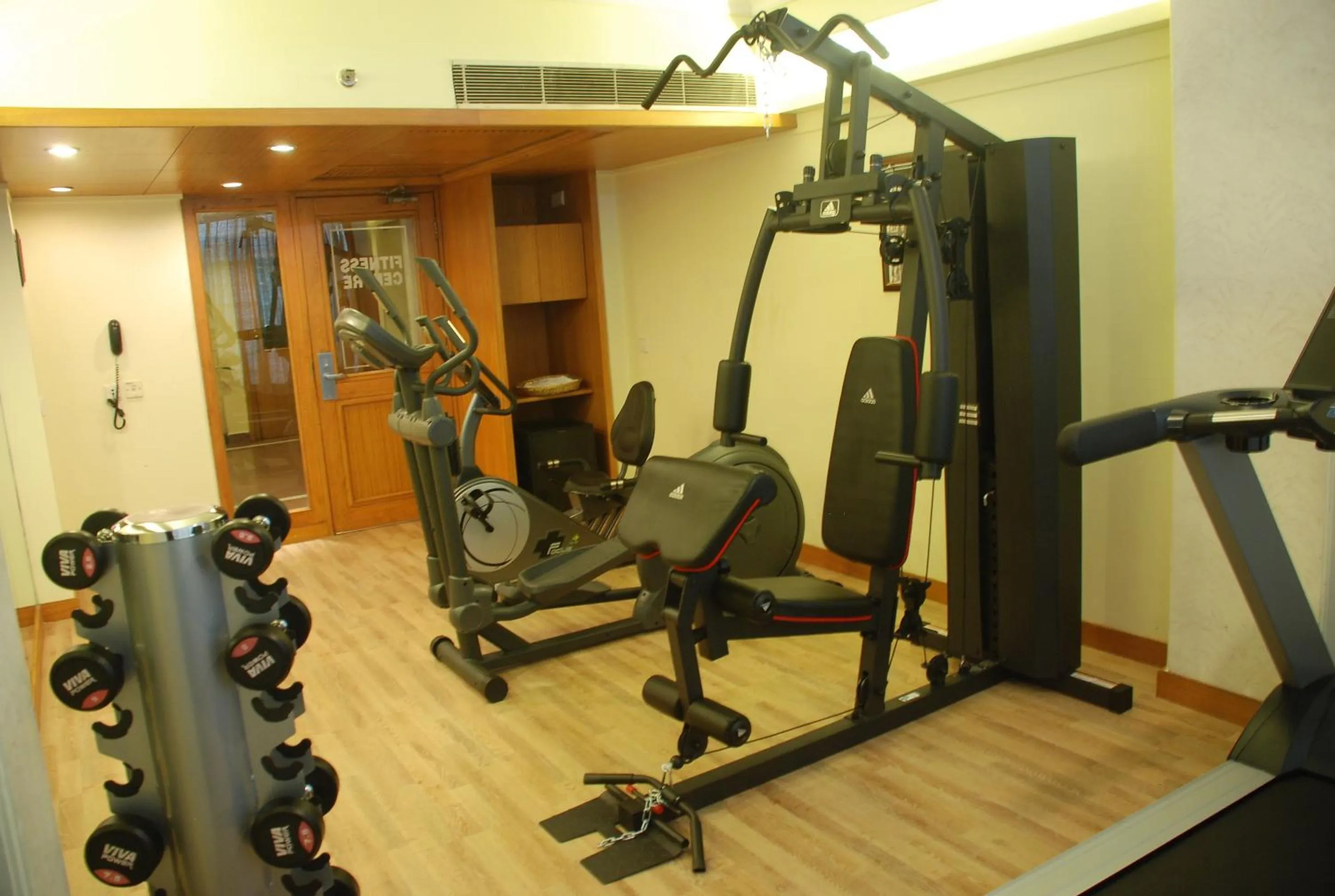 Fitness centre/facilities in The Maya Hotel