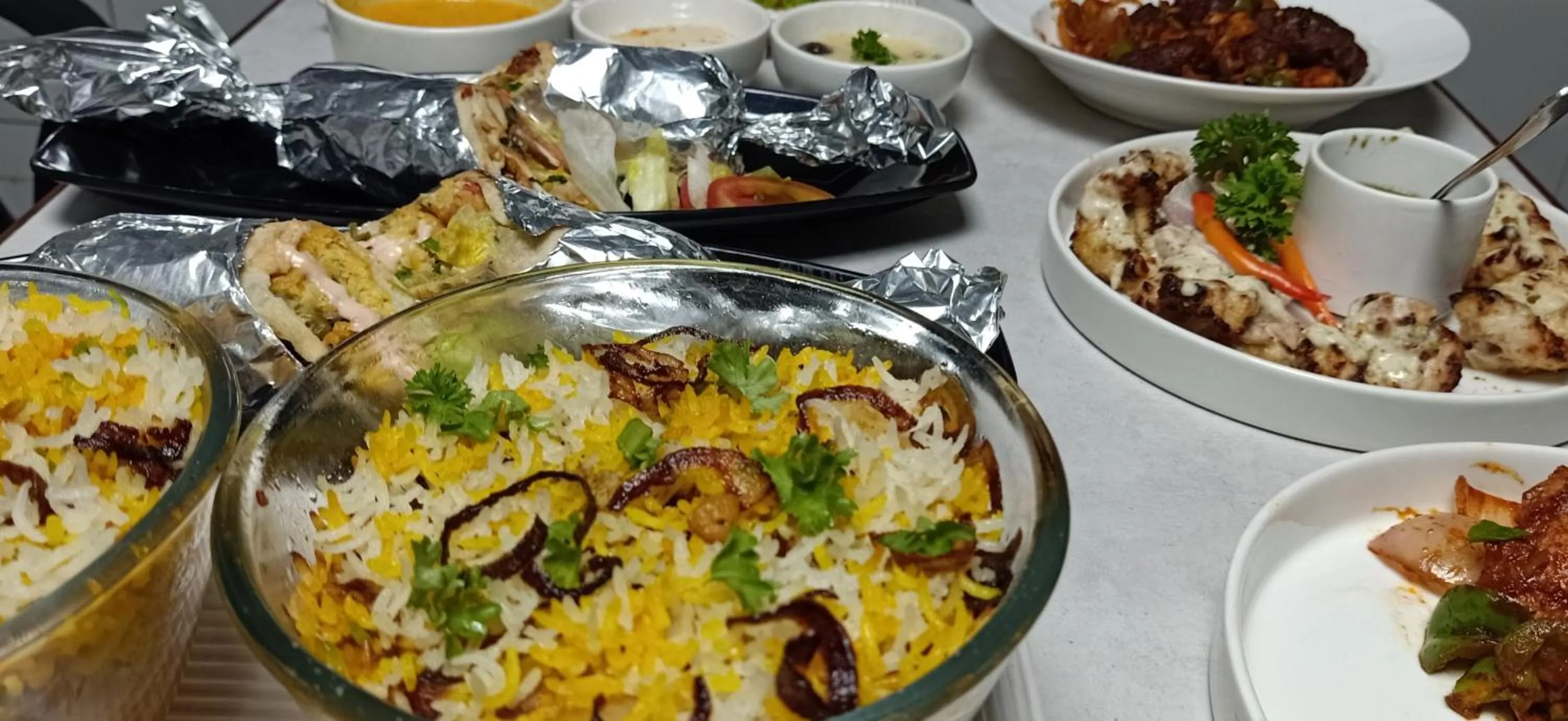 Food and drinks in The Maya Hotel