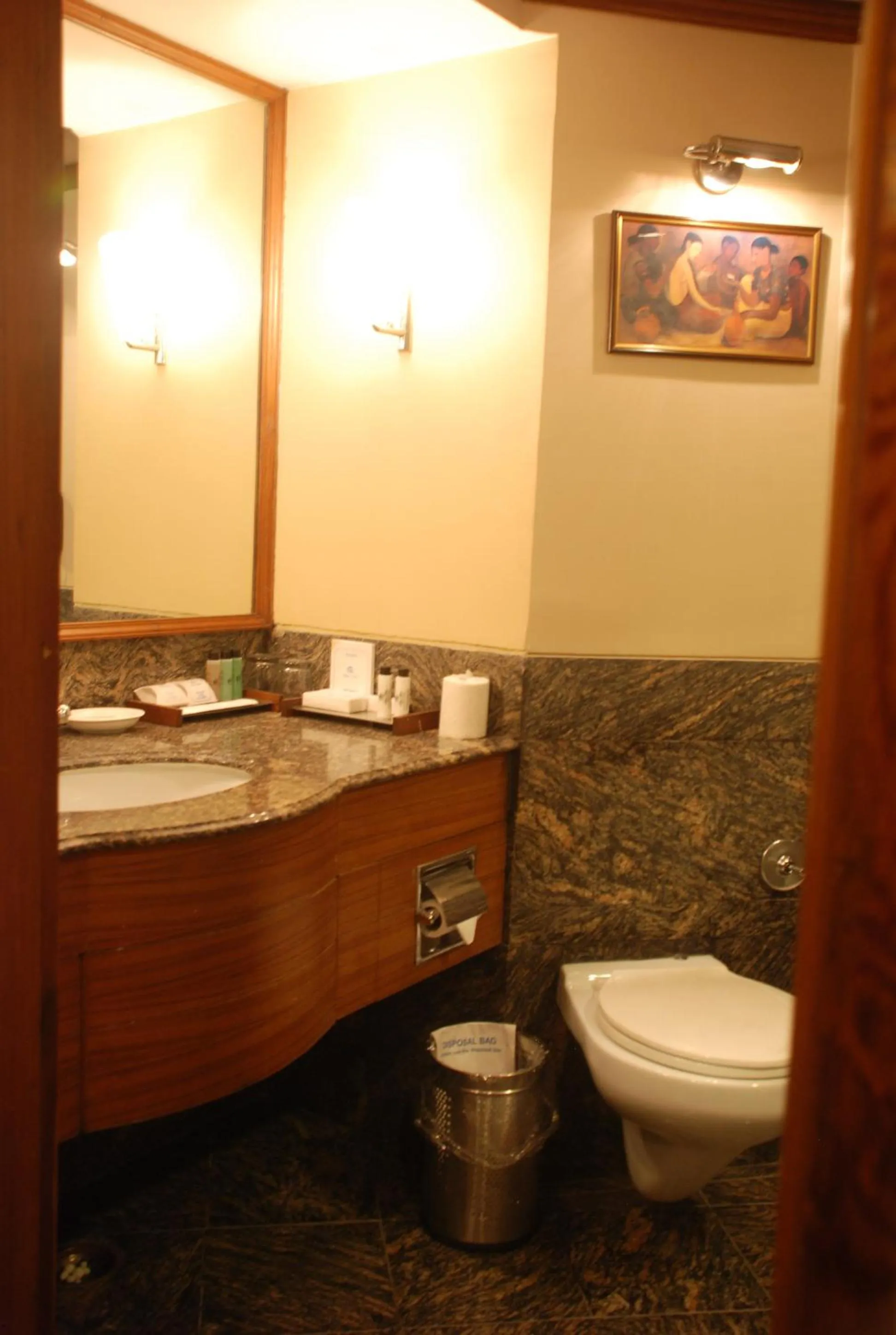 Toilet in The Maya Hotel