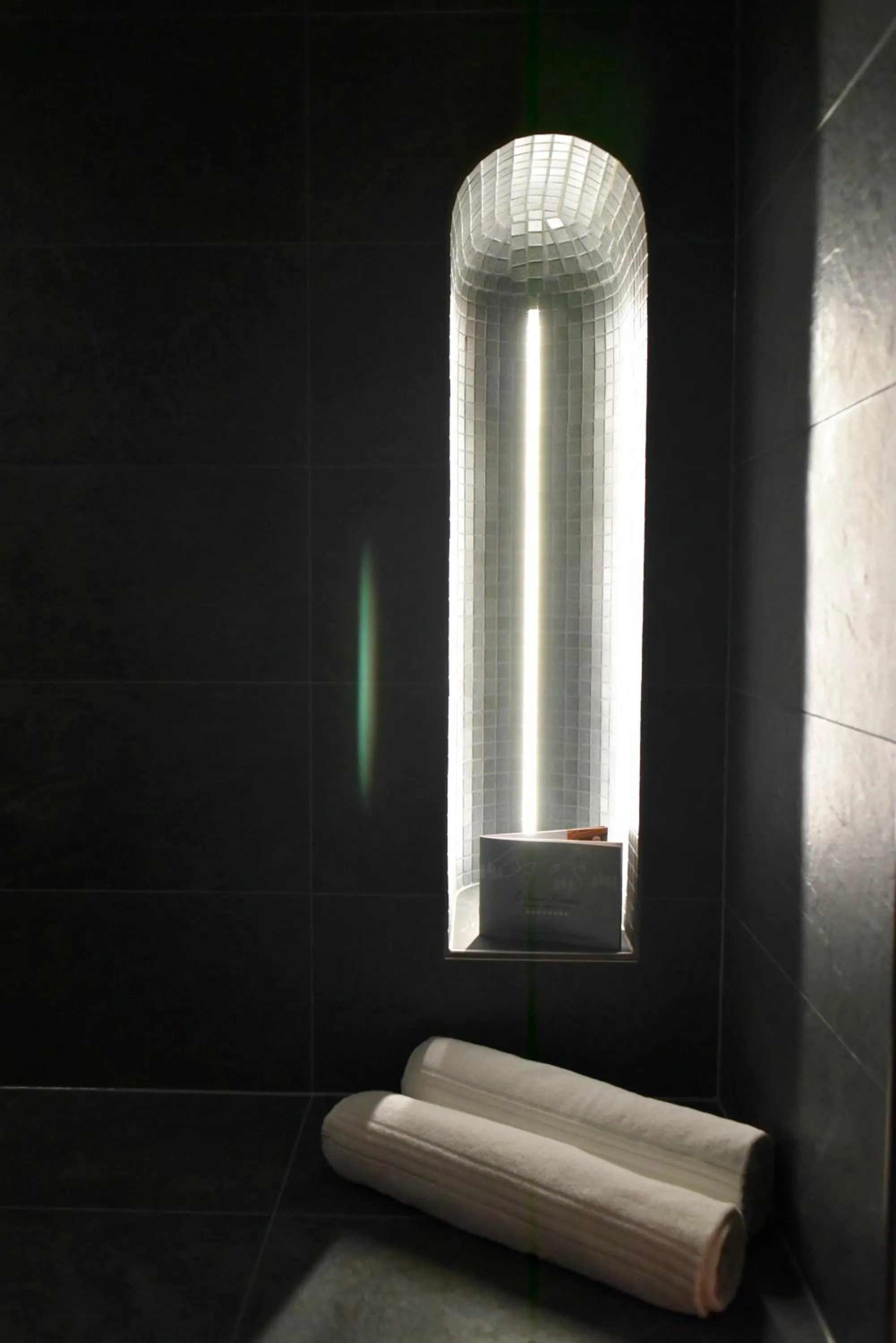 Steam room in Victoria Retreat