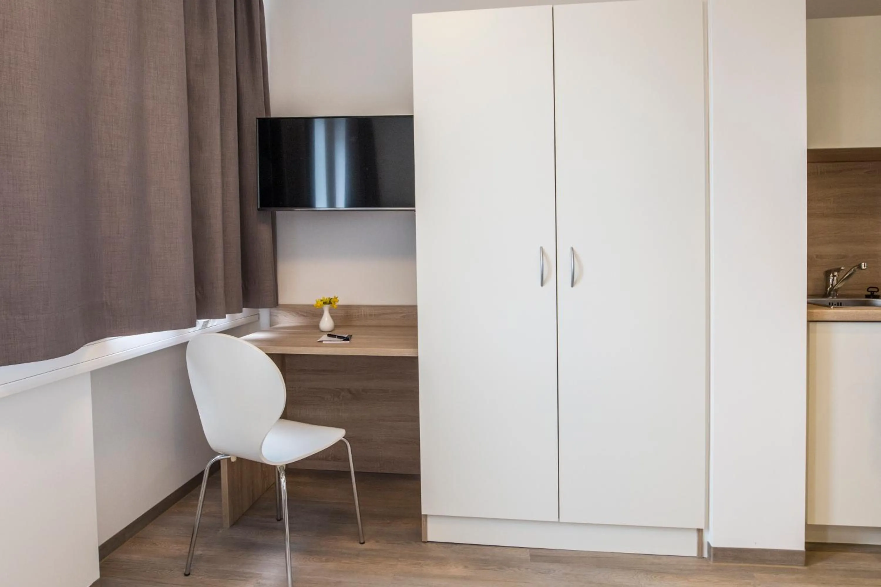 Seating area in A2 Boarding House Memmingen